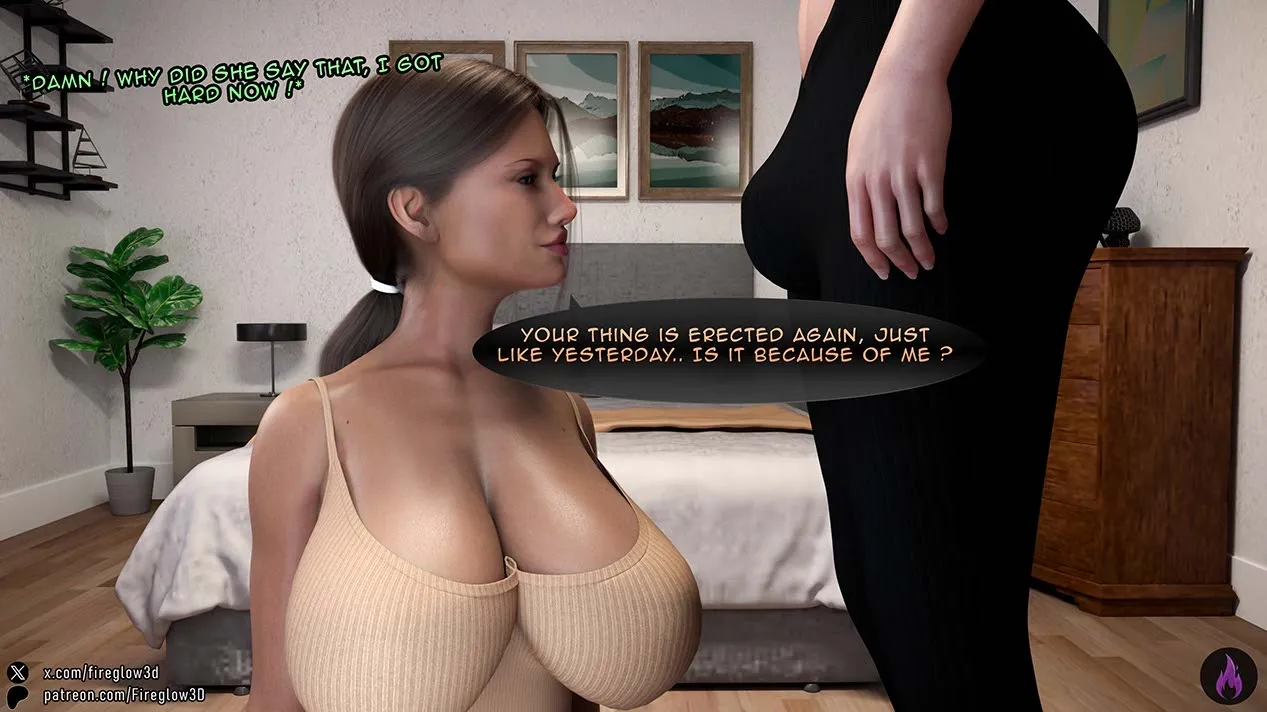 My neighbor didn’t know I’m a futa [Fireglow3D] - 2 . My neighbor didn't know I'm a futa - Chapter 2 - Page 52