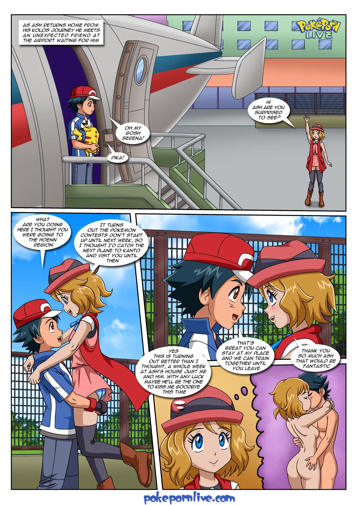 Mistress Ketchum’s PokeBitches (Pokemon) [Palcomix] - 1 . Mistress Ketchum's PokeBitches - (Pokemon) [Palcomix] - Page 2