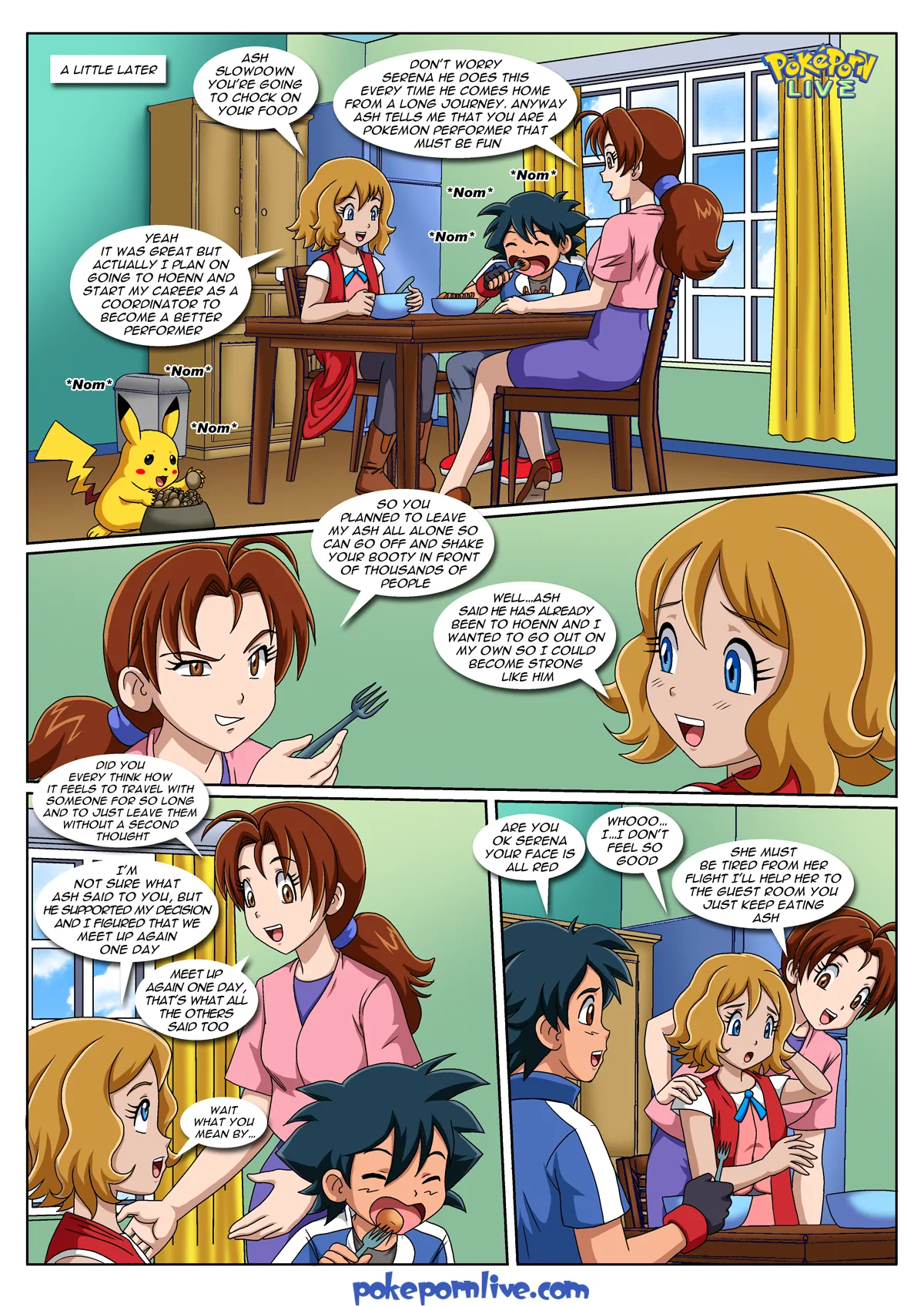 Mistress Ketchum’s PokeBitches (Pokemon) [Palcomix] - 1 . Mistress Ketchum's PokeBitches - (Pokemon) [Palcomix] - Page 4