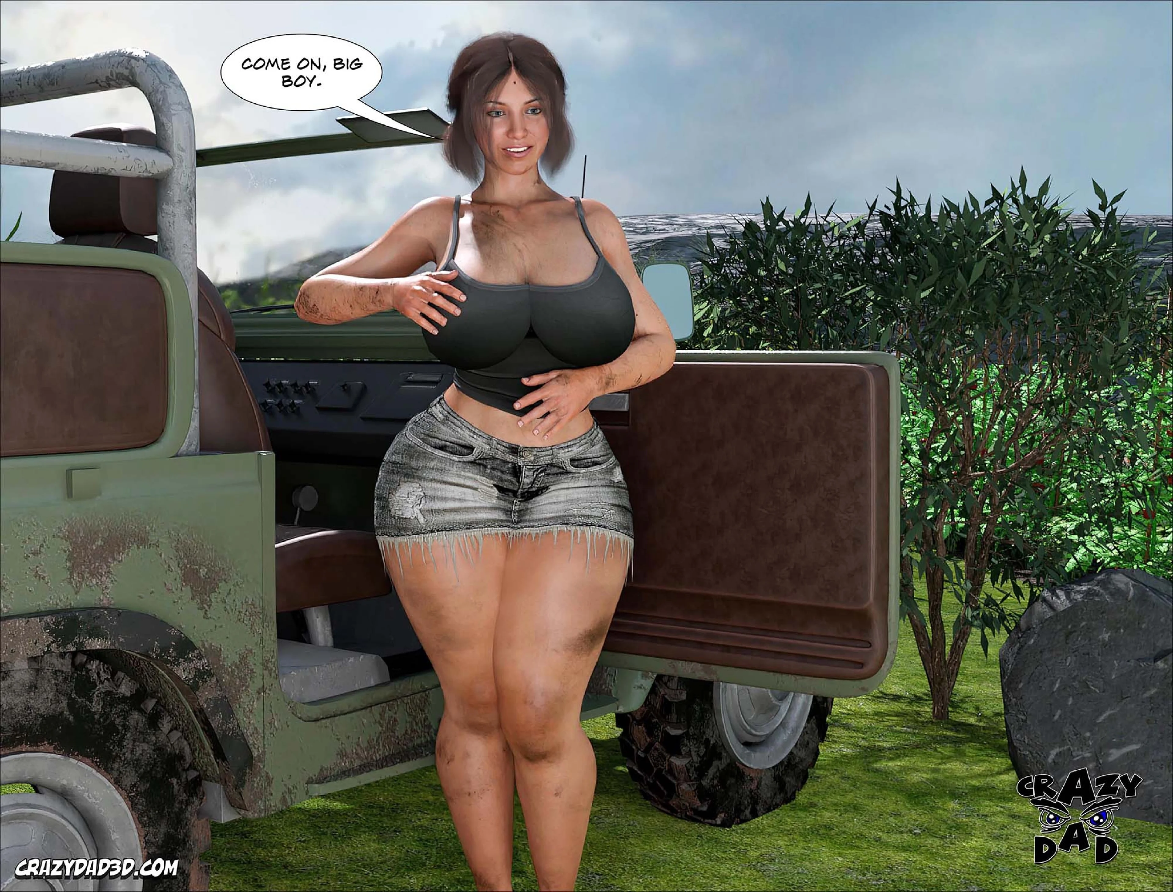 Foster Mother [CrazyDad3D] -  Foster Mother - Part - 32 [CrazyDad3D] - Page 75