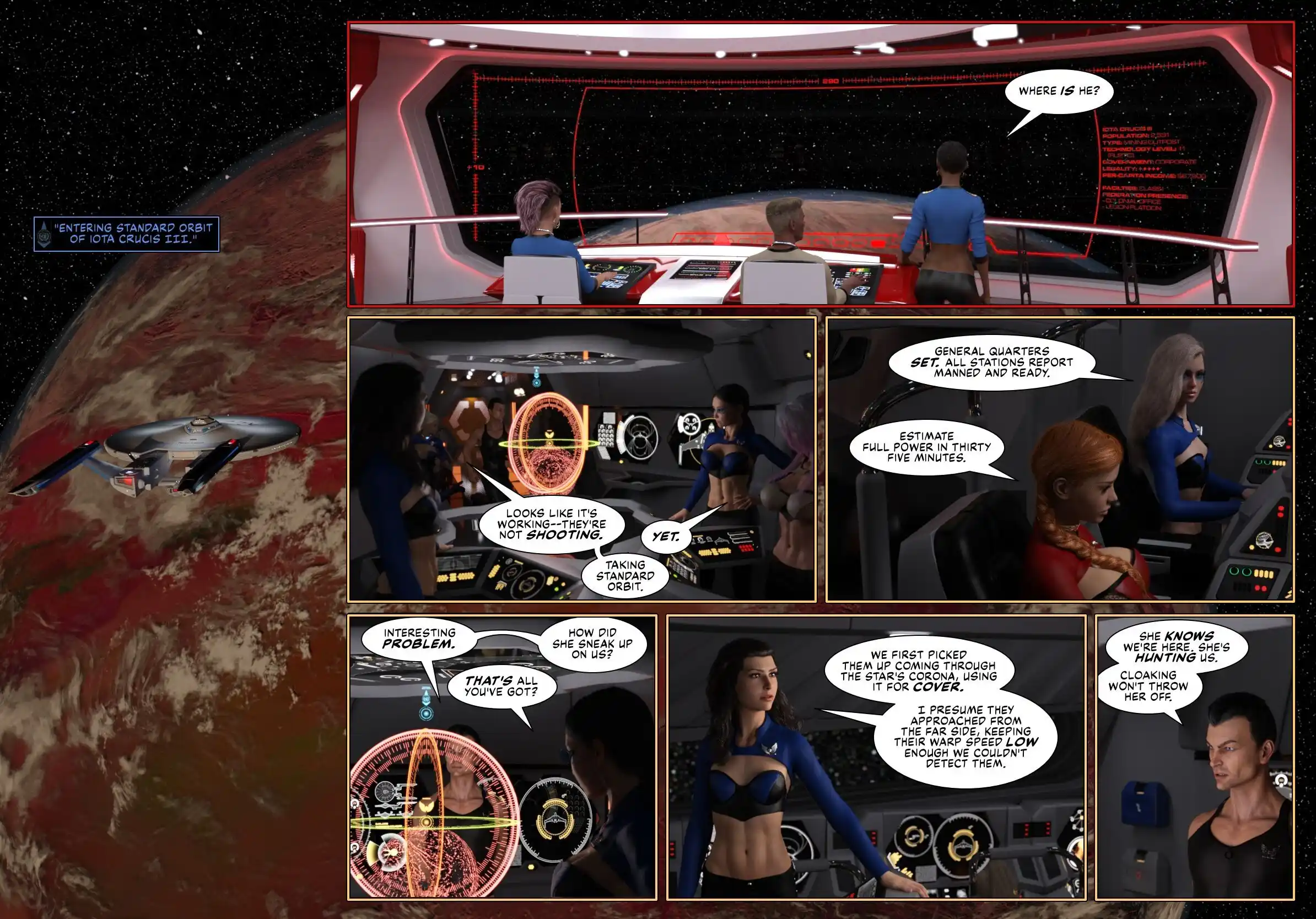 Pirates Of The Coal Sack [DangerousLines] - 13. Pirates Of The Coal Sack - Chapter 13 - Page 9