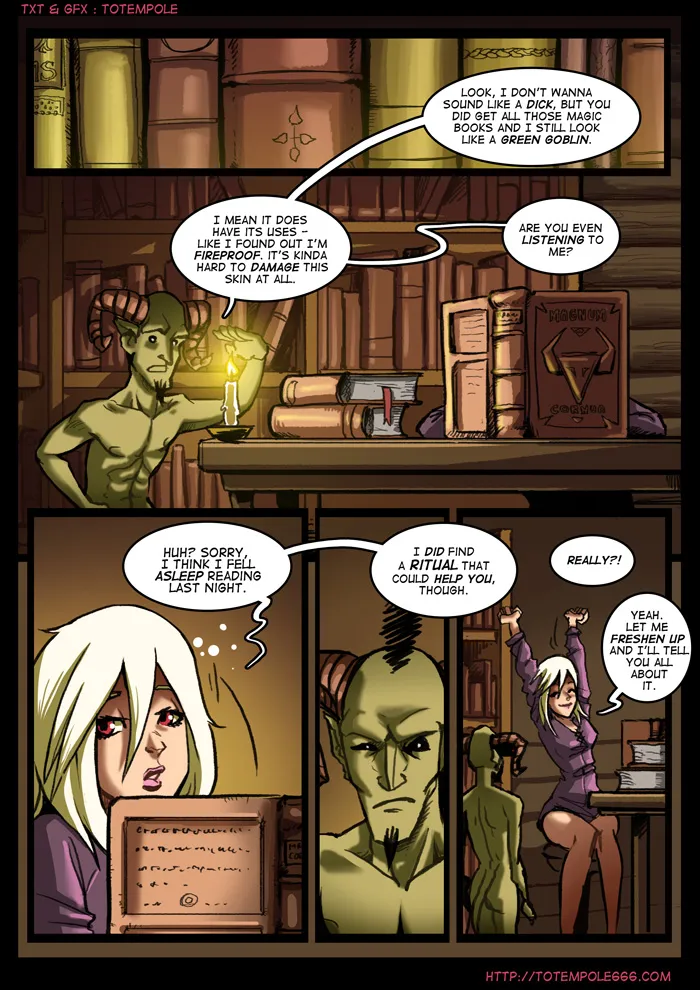 The Cummoner - 4 . The Cummoner - Chapter 4 - Hard Lesson [Totempole] - Page 2