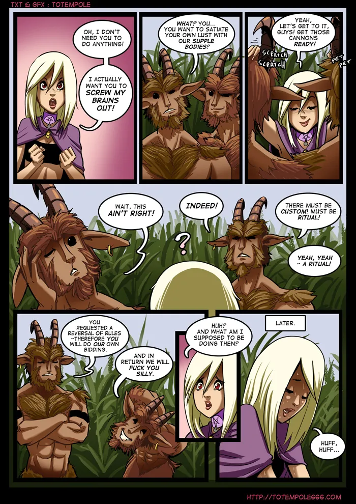 The Cummoner - 4 . The Cummoner - Chapter 4 - Hard Lesson [Totempole] - Page 8