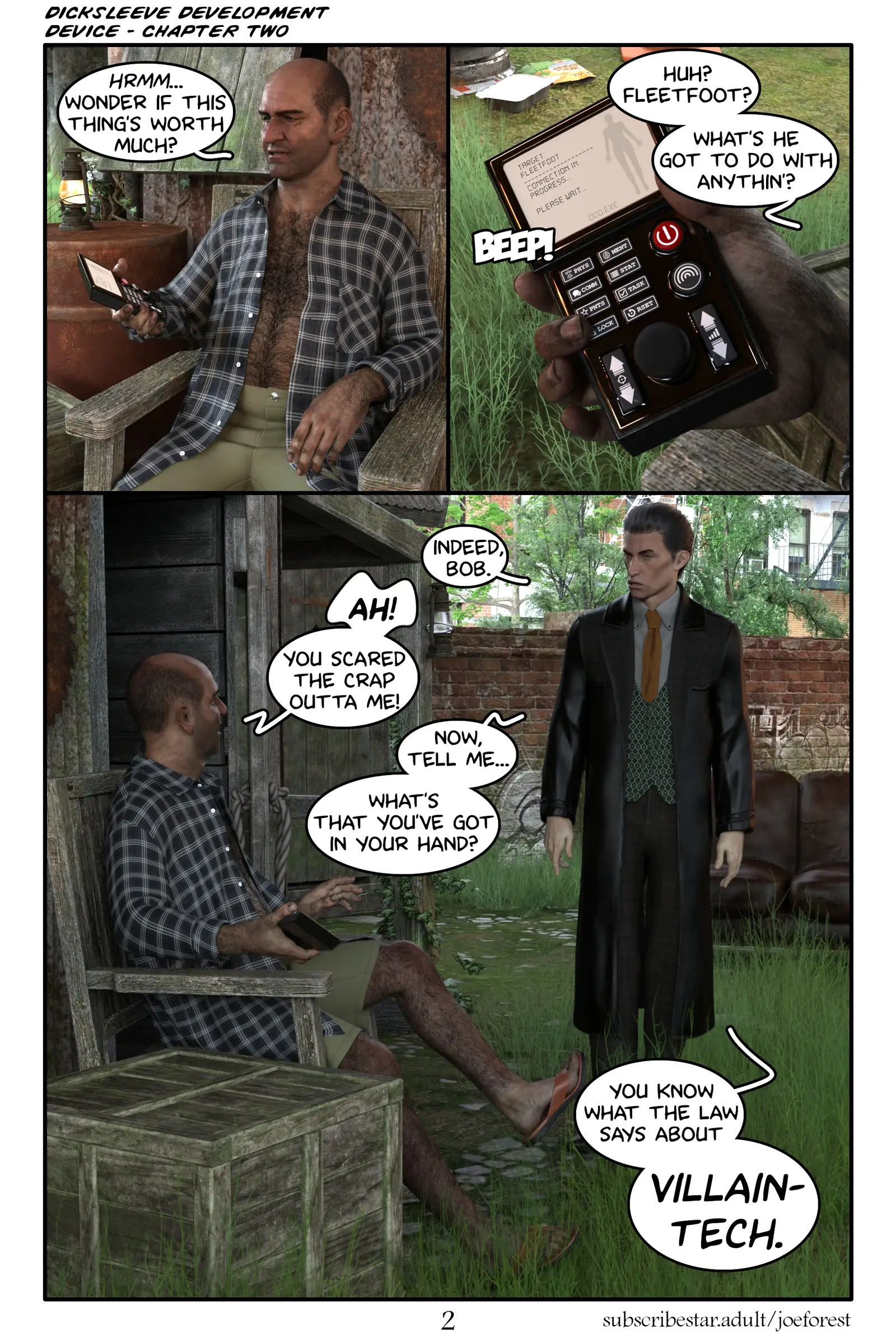 Dicksleeve Development Device [JoeForest] - 2 . Dicksleeve Development Device - Chapter 2 [JoeForest] - Page 3