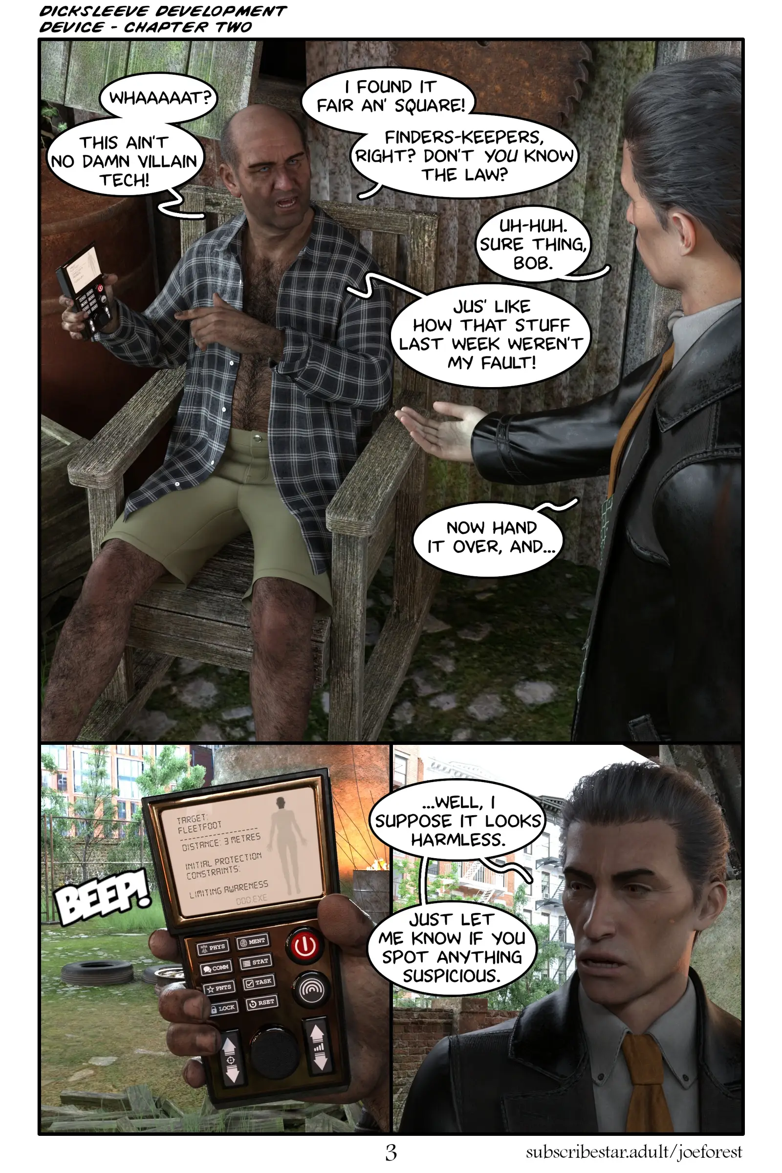 Dicksleeve Development Device [JoeForest] - 2 . Dicksleeve Development Device - Chapter 2 [JoeForest] - Page 4