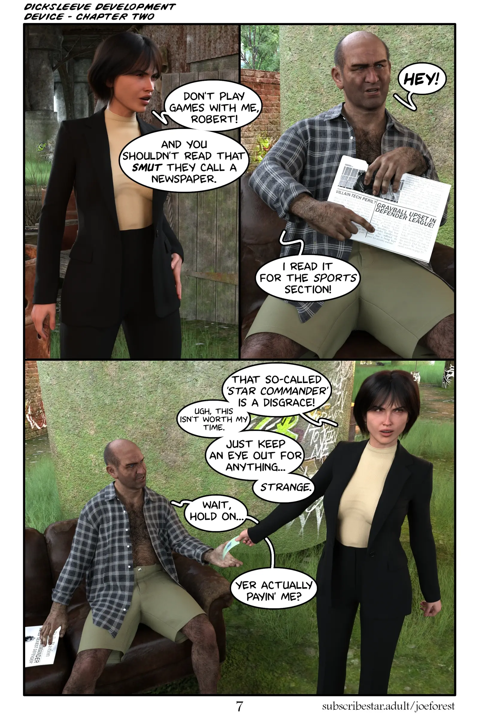 Dicksleeve Development Device [JoeForest] - 2 . Dicksleeve Development Device - Chapter 2 [JoeForest] - Page 8