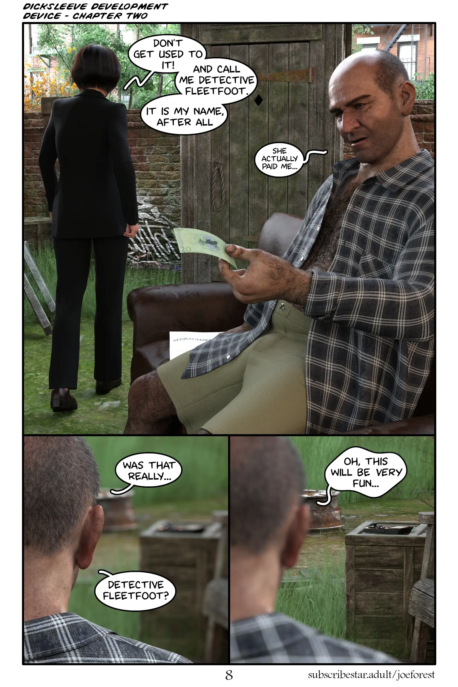 Dicksleeve Development Device [JoeForest] - 2 . Dicksleeve Development Device - Chapter 2 [JoeForest] - Page 9