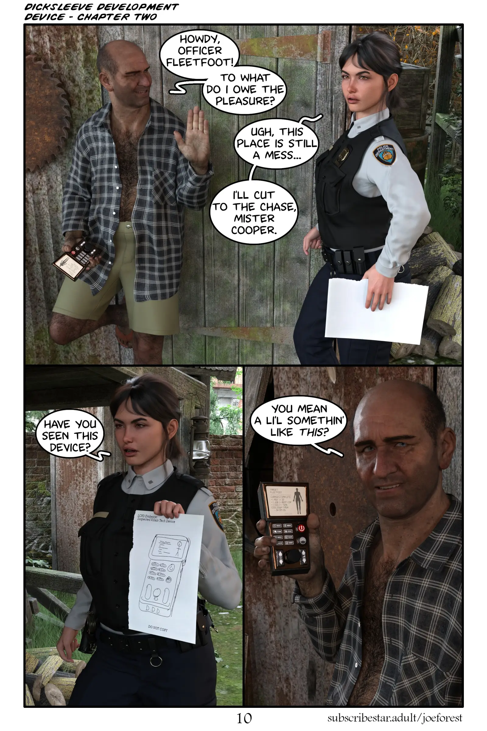Dicksleeve Development Device [JoeForest] - 2 . Dicksleeve Development Device - Chapter 2 [JoeForest] - Page 11
