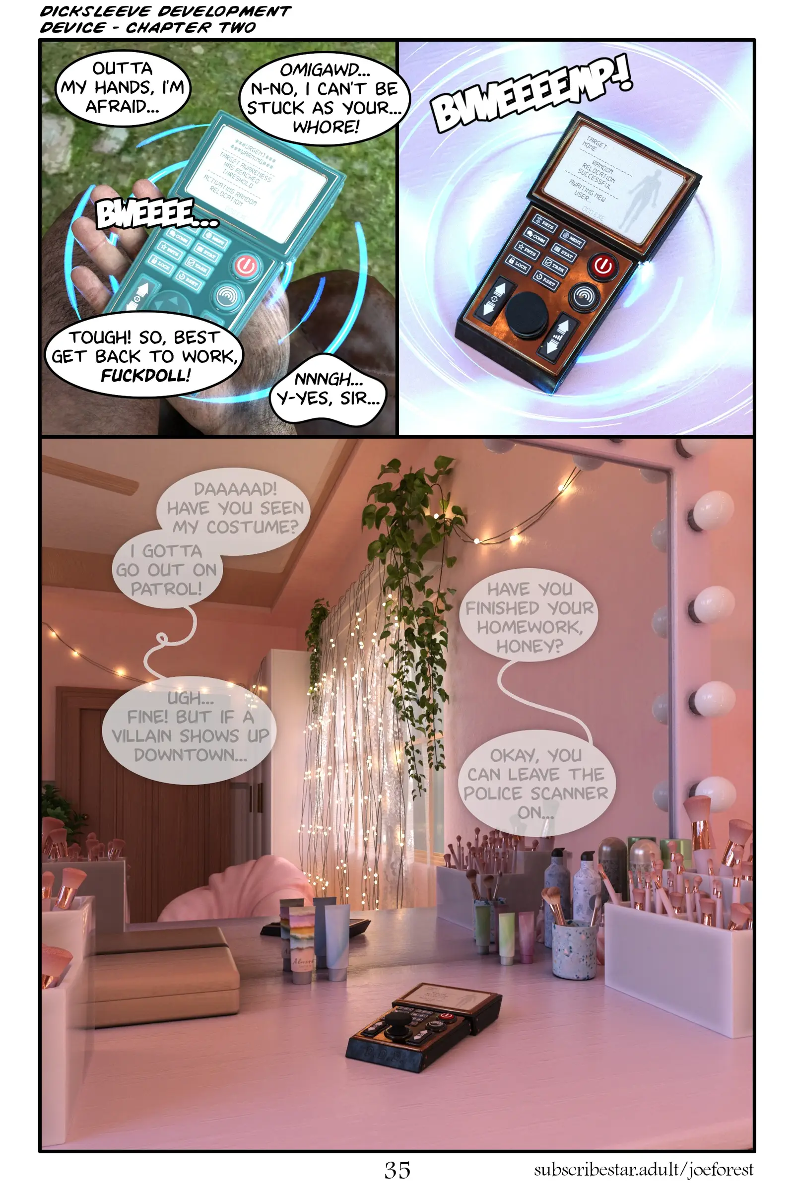 Dicksleeve Development Device [JoeForest] - 2 . Dicksleeve Development Device - Chapter 2 [JoeForest] - Page 36