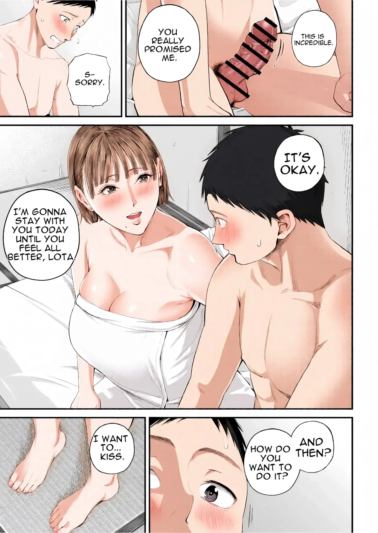 Mother-Son Affair – Really love my mom - 1. Mother-Son Affair [Shiono Kou] - Page 51