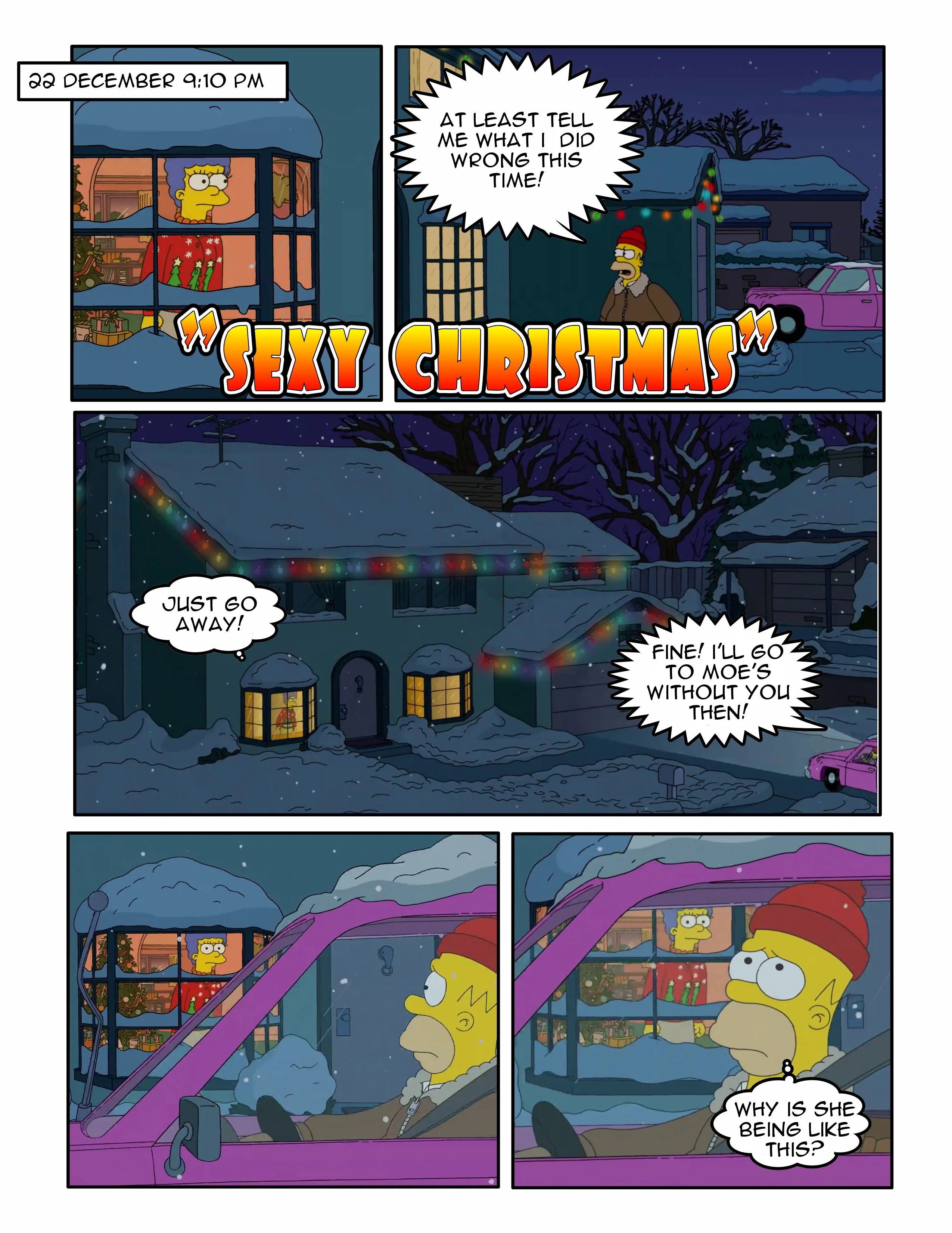 The Simpsons Porn Comics Series - 11.3 . Navidad 3 - Eng - Page 1