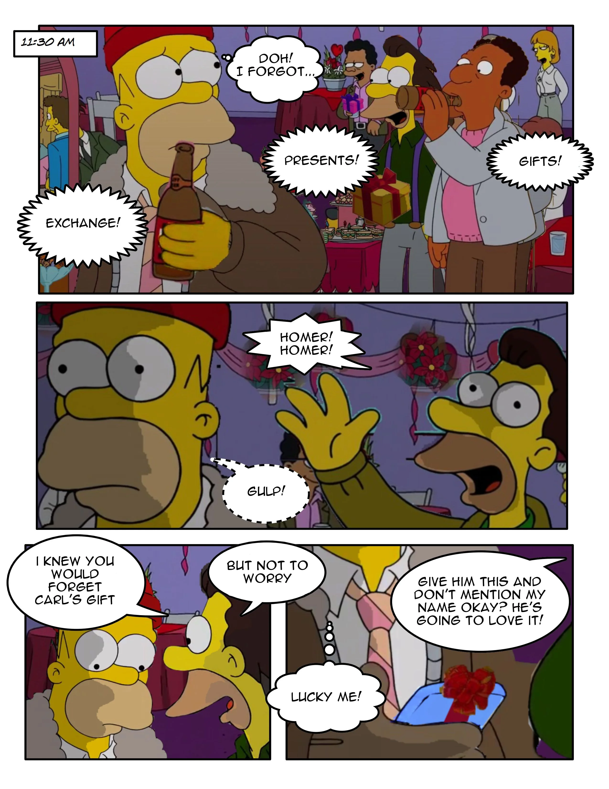 The Simpsons Porn Comics Series - 11.3 . Navidad 3 - Eng - Page 9