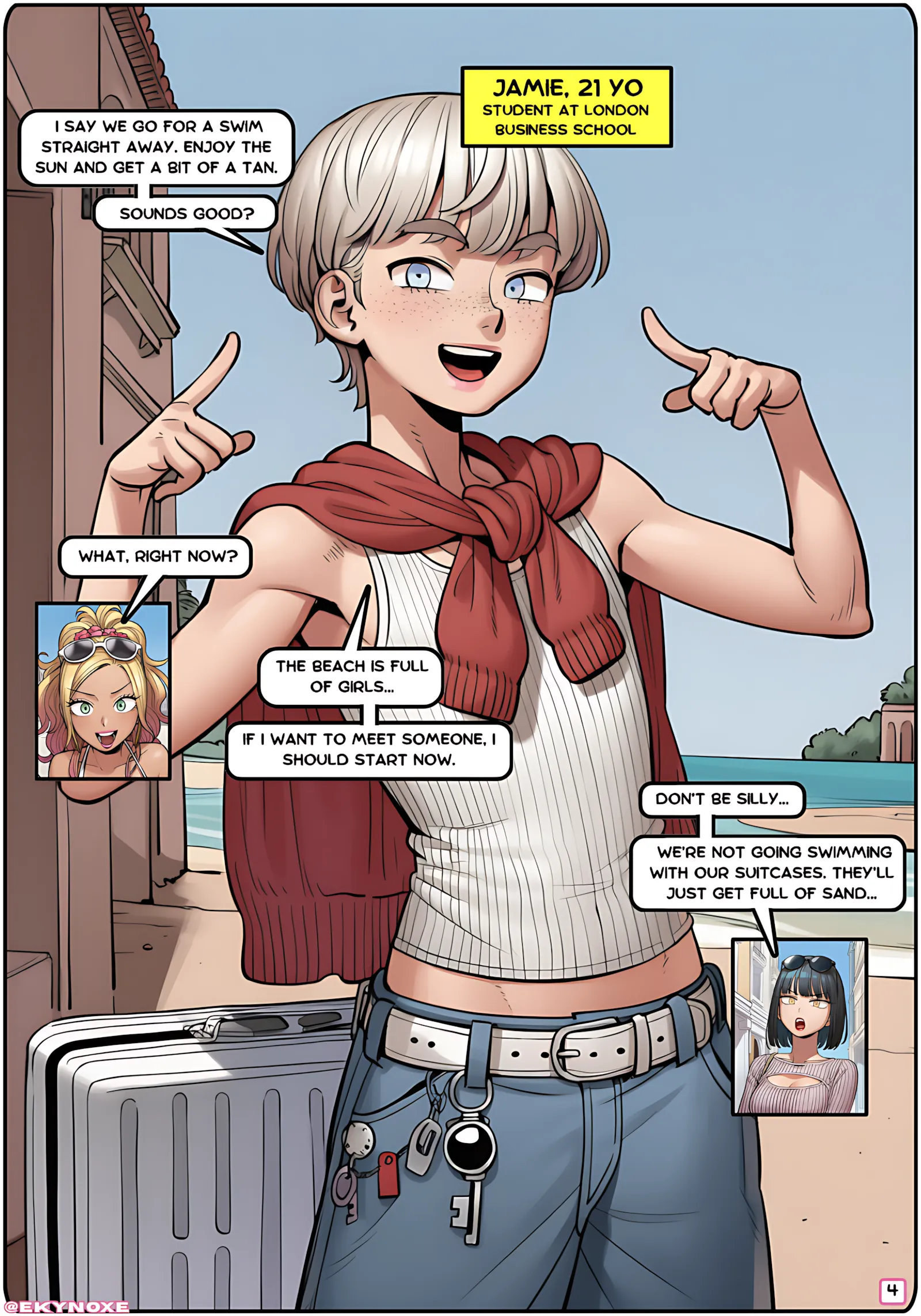 Ibiza Girl’s Trip [ AI Gen] - 1. Ibiza Girl's Trip [ Ekynoxe ] - Page 4