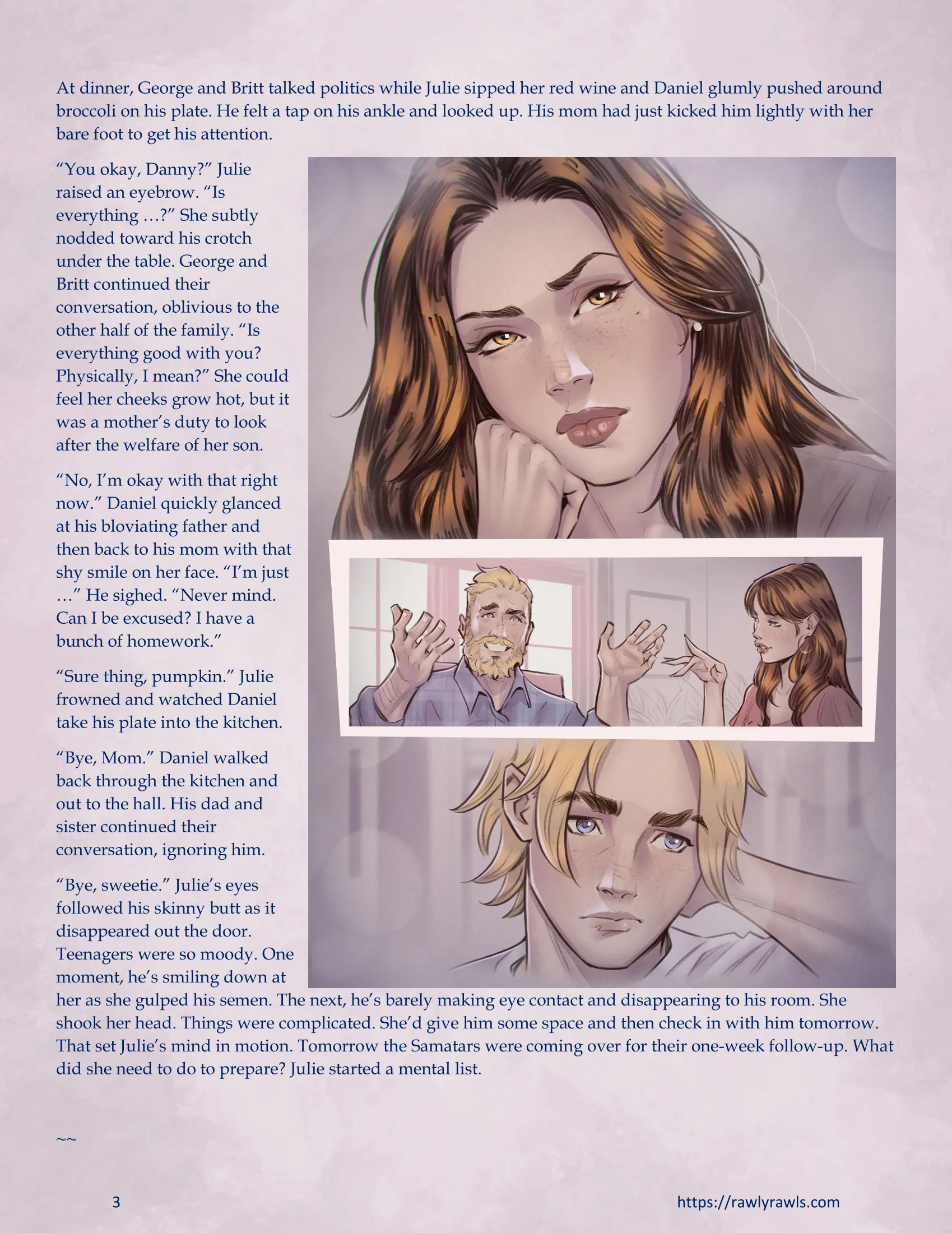 The Haunting Of Palmer Mansion [RawlyRawls] - 10.2 . The Haunting Of Palmer Mansion - Chapter 10 Part 2 [TenderMindd ] - Page 3