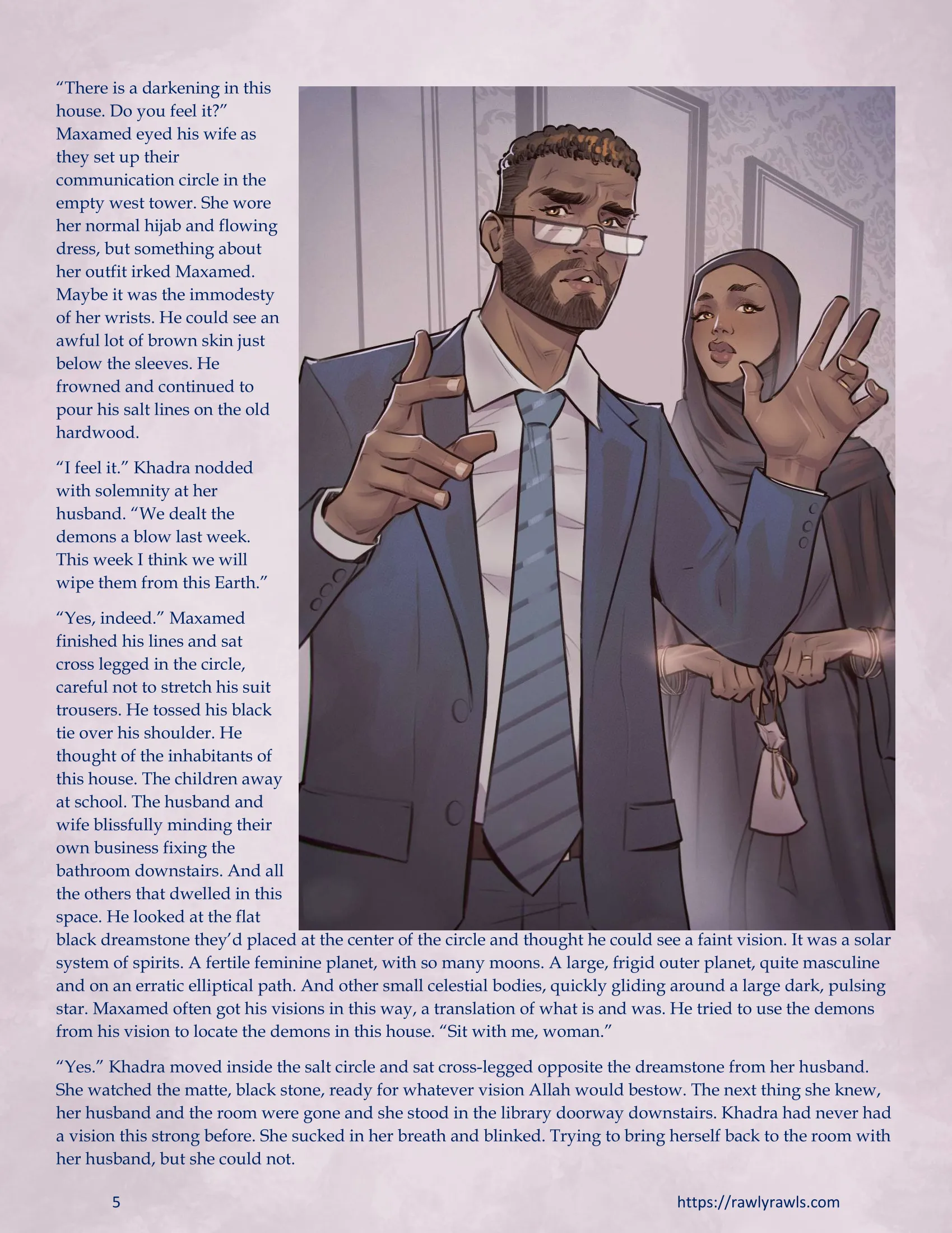 The Haunting Of Palmer Mansion [RawlyRawls] - 10.2 . The Haunting Of Palmer Mansion - Chapter 10 Part 2 [TenderMindd ] - Page 5