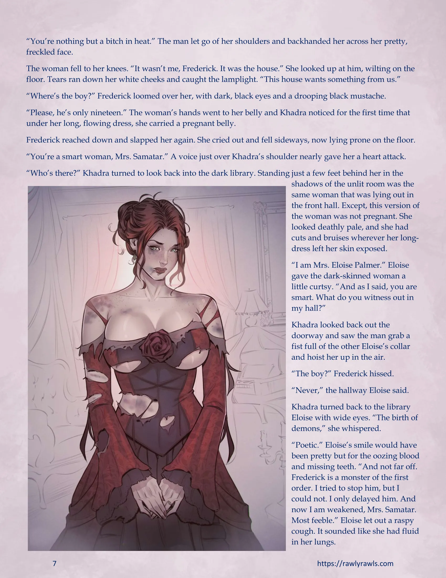 The Haunting Of Palmer Mansion [RawlyRawls] - 10.2 . The Haunting Of Palmer Mansion - Chapter 10 Part 2 [TenderMindd ] - Page 7