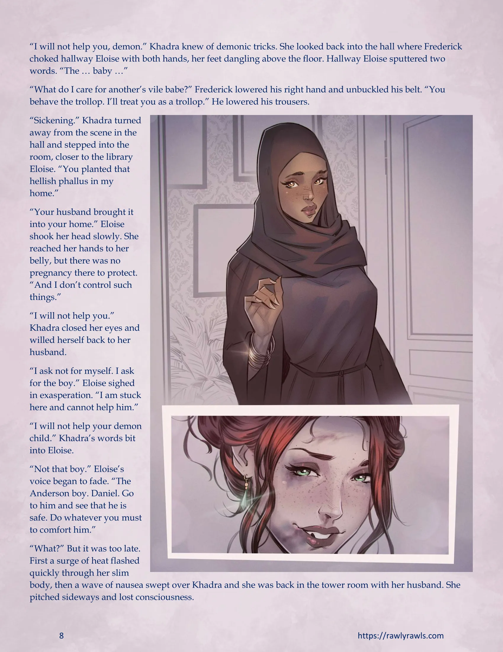 The Haunting Of Palmer Mansion [RawlyRawls] - 10.2 . The Haunting Of Palmer Mansion - Chapter 10 Part 2 [TenderMindd ] - Page 8