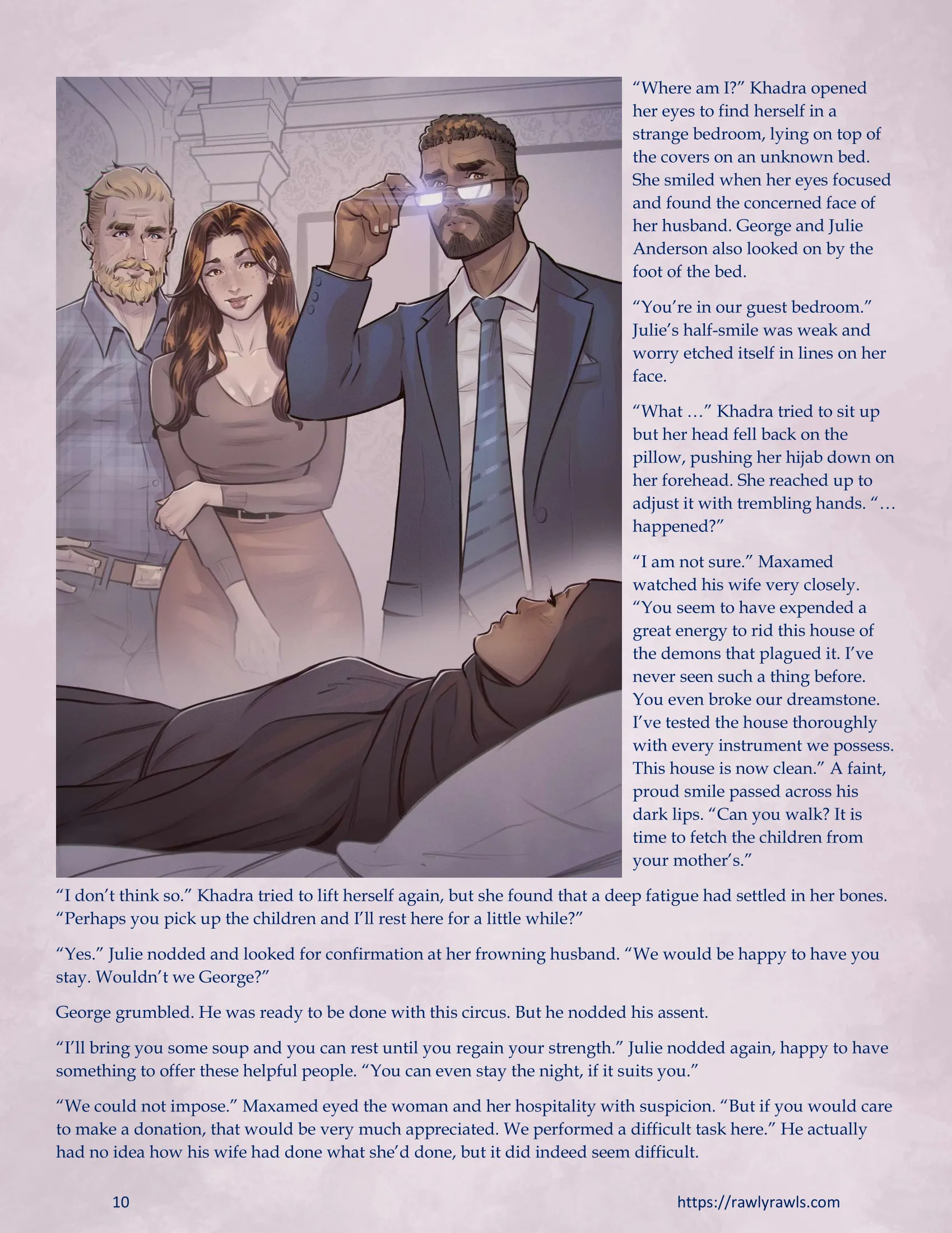 The Haunting Of Palmer Mansion [RawlyRawls] - 10.2 . The Haunting Of Palmer Mansion - Chapter 10 Part 2 [TenderMindd ] - Page 10