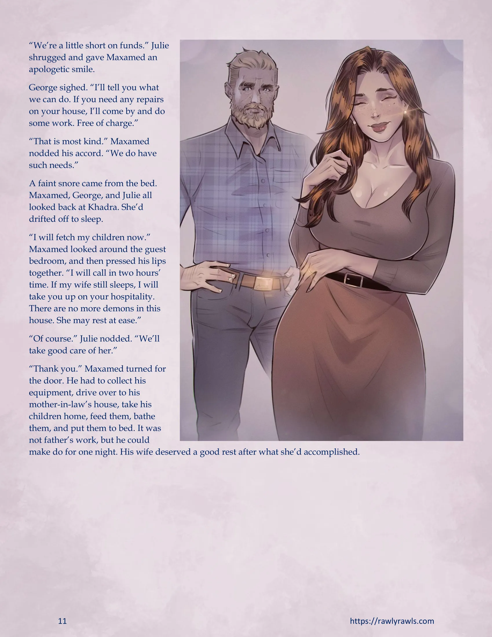 The Haunting Of Palmer Mansion [RawlyRawls] - 10.2 . The Haunting Of Palmer Mansion - Chapter 10 Part 2 [TenderMindd ] - Page 11