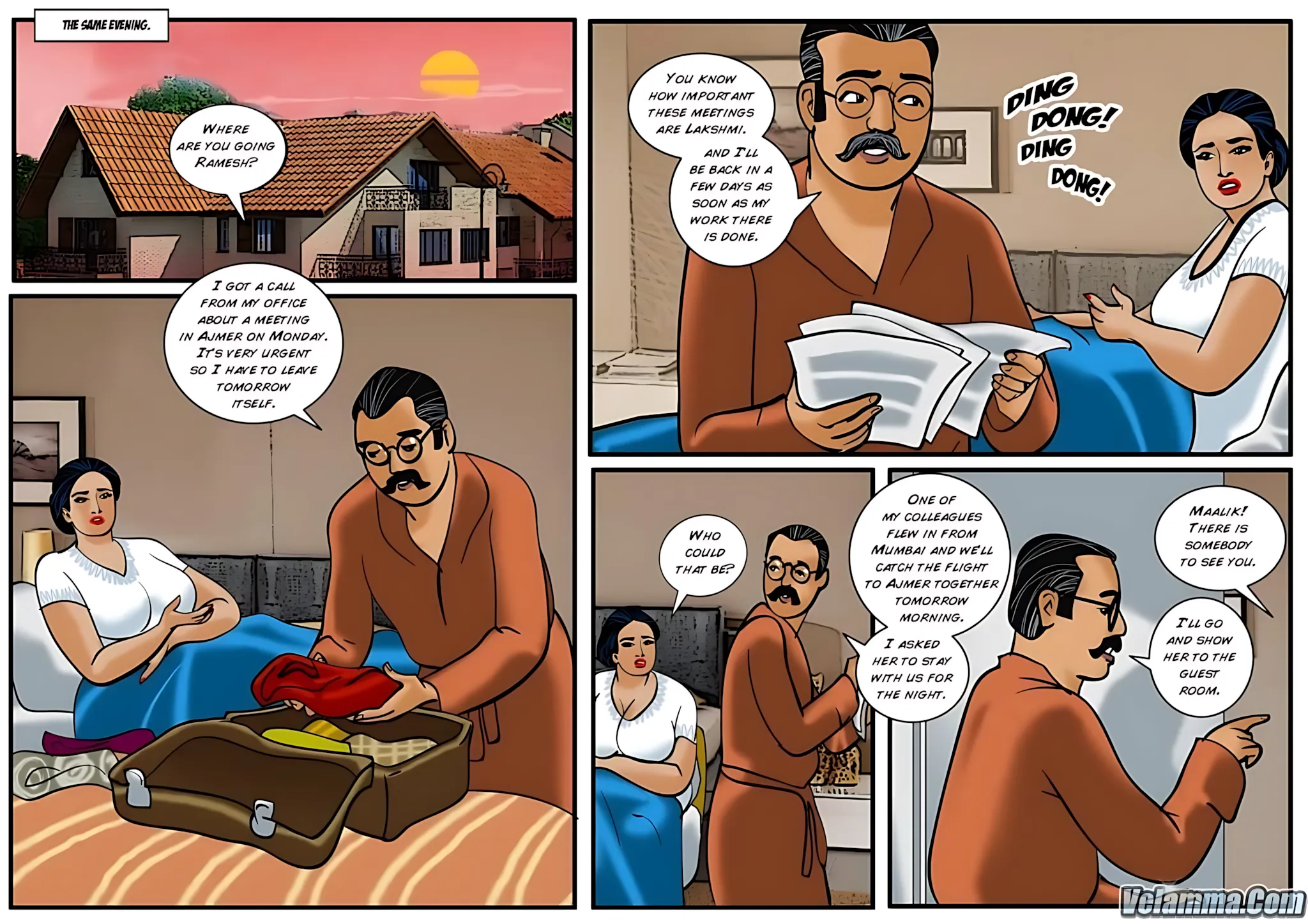 Velamma All Episodes Comics - 19 . Velamma - Episode 19 - House Play - Page 4