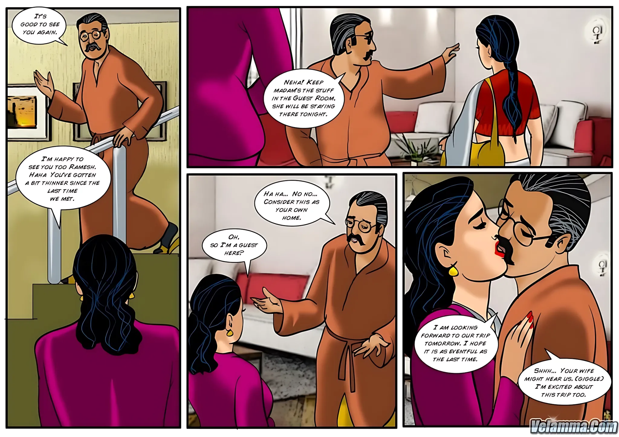 Velamma All Episodes Comics - 19 . Velamma - Episode 19 - House Play - Page 5