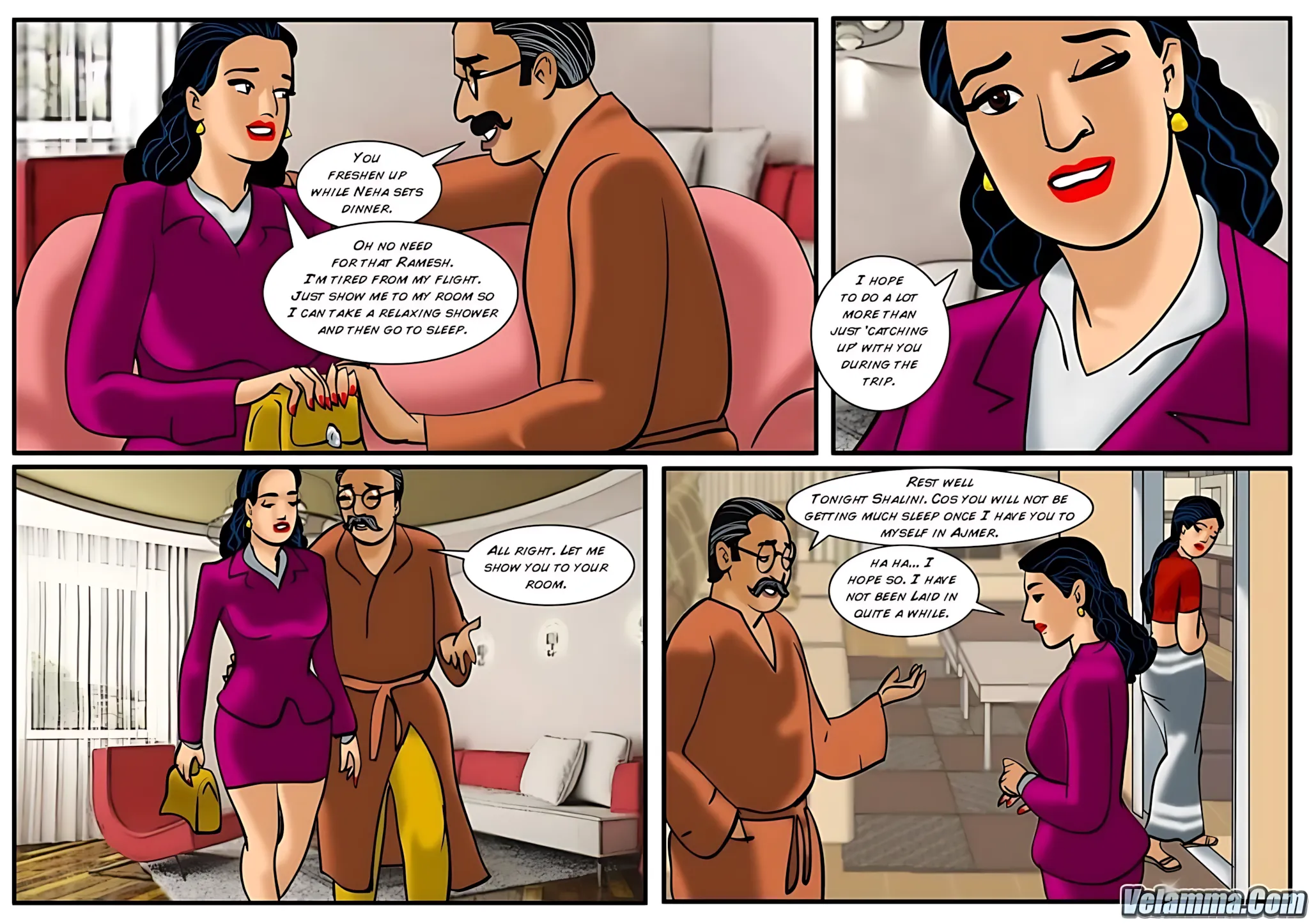 Velamma All Episodes Comics - 19 . Velamma - Episode 19 - House Play - Page 6