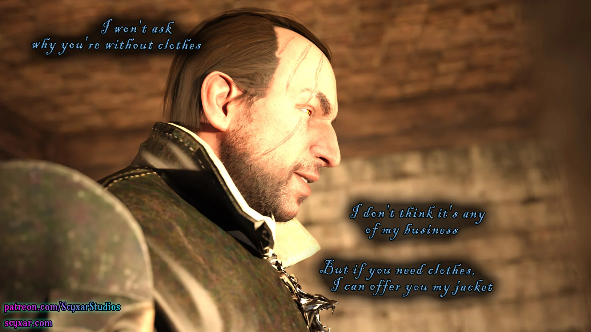 Geralt’s Transformation into Yennefer [Scyxar Studios] - 6 . Geralt’s Transformation into Yennefer - Chapter 6 - Page 9