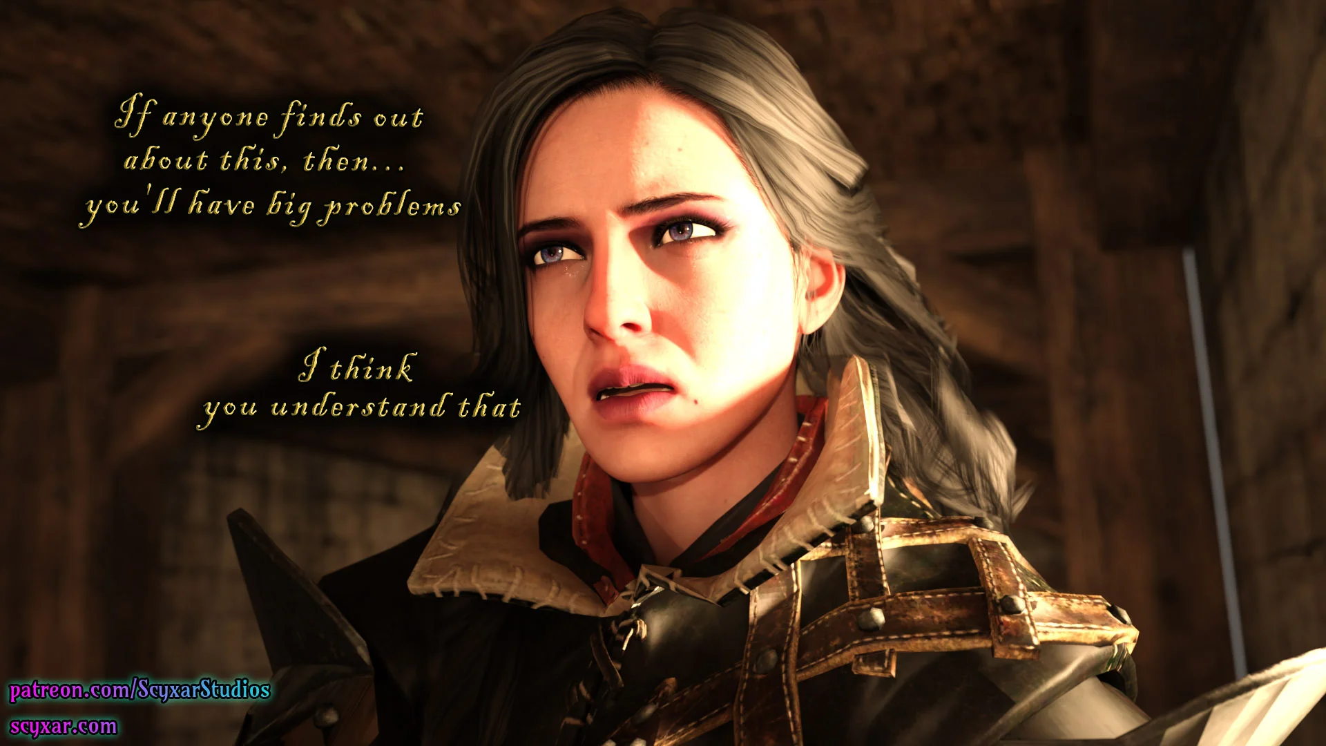 Geralt’s Transformation into Yennefer [Scyxar Studios] - 6 . Geralt’s Transformation into Yennefer - Chapter 6 - Page 14