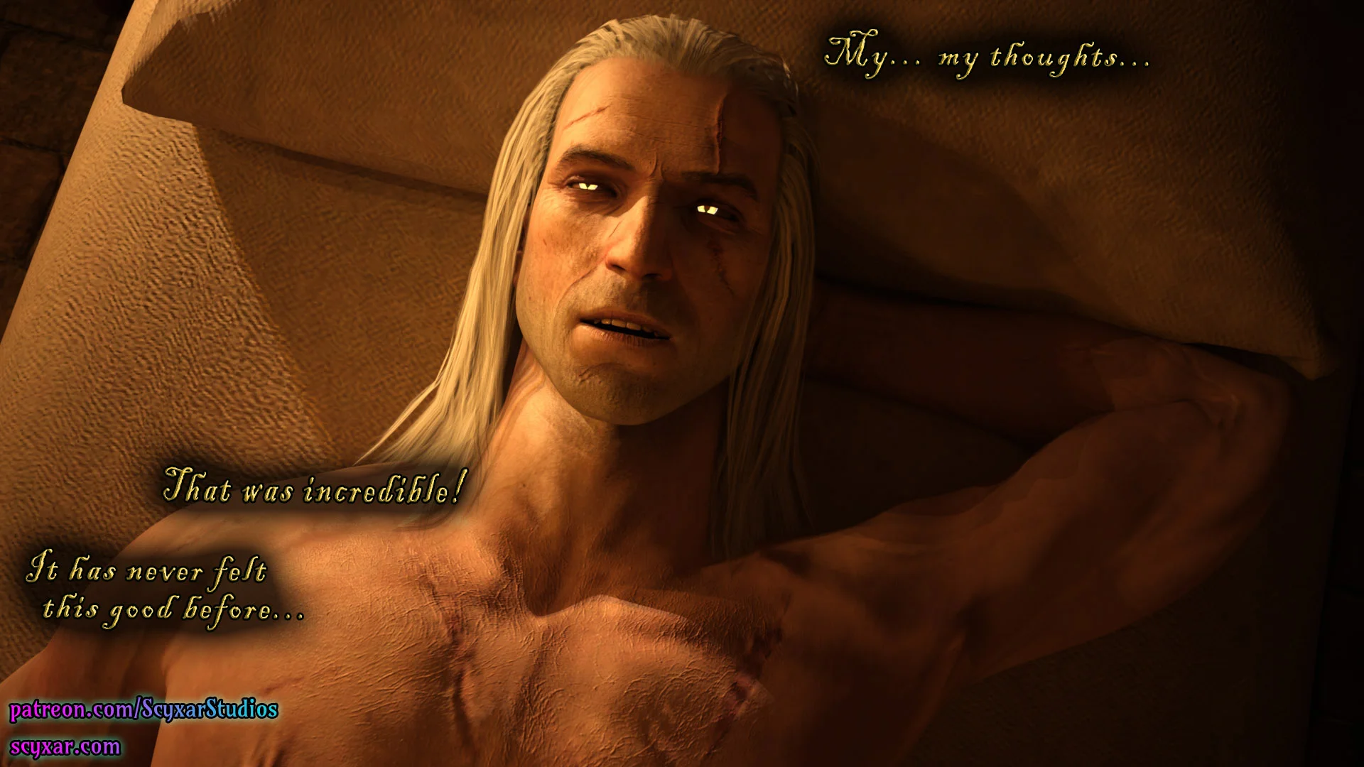 Geralt’s Transformation into Yennefer [Scyxar Studios] - 6 . Geralt’s Transformation into Yennefer - Chapter 6 - Page 45