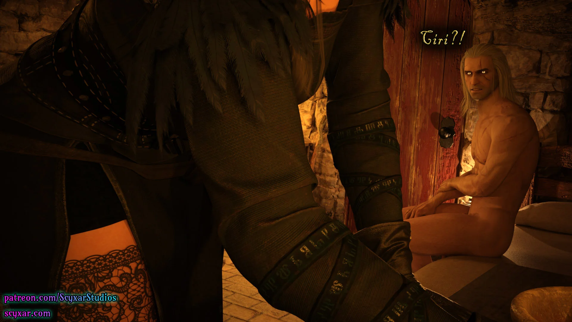 Geralt’s Transformation into Yennefer [Scyxar Studios] - 6 . Geralt’s Transformation into Yennefer - Chapter 6 - Page 49