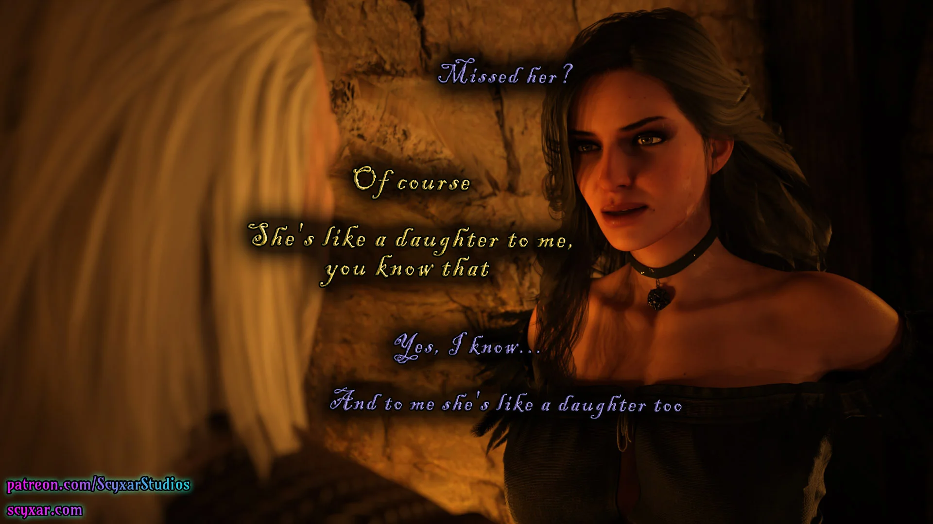 Geralt’s Transformation into Yennefer [Scyxar Studios] - 6 . Geralt’s Transformation into Yennefer - Chapter 6 - Page 54