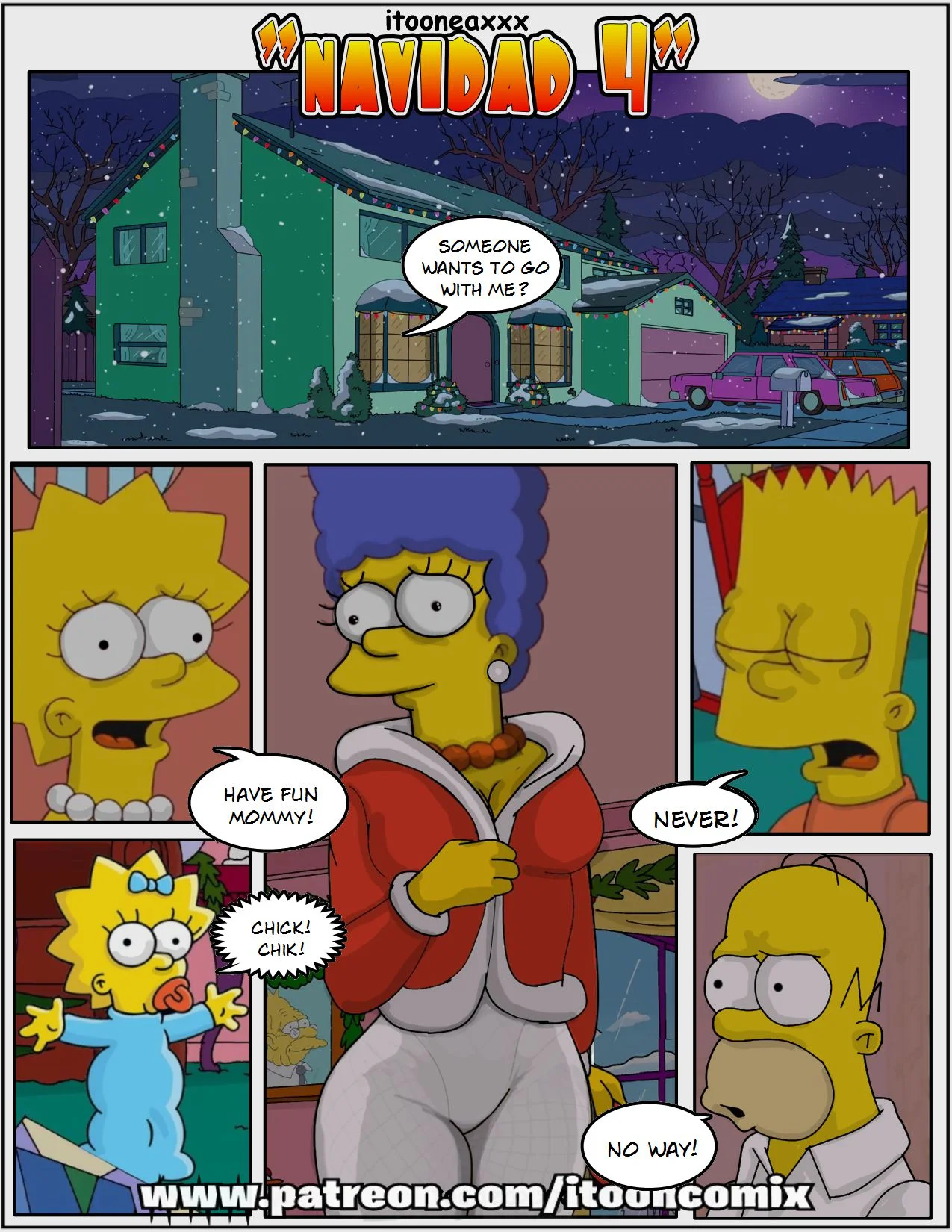 The Simpsons Porn Comics Series - 11.4 . Navidad 4 - Eng - Page 2