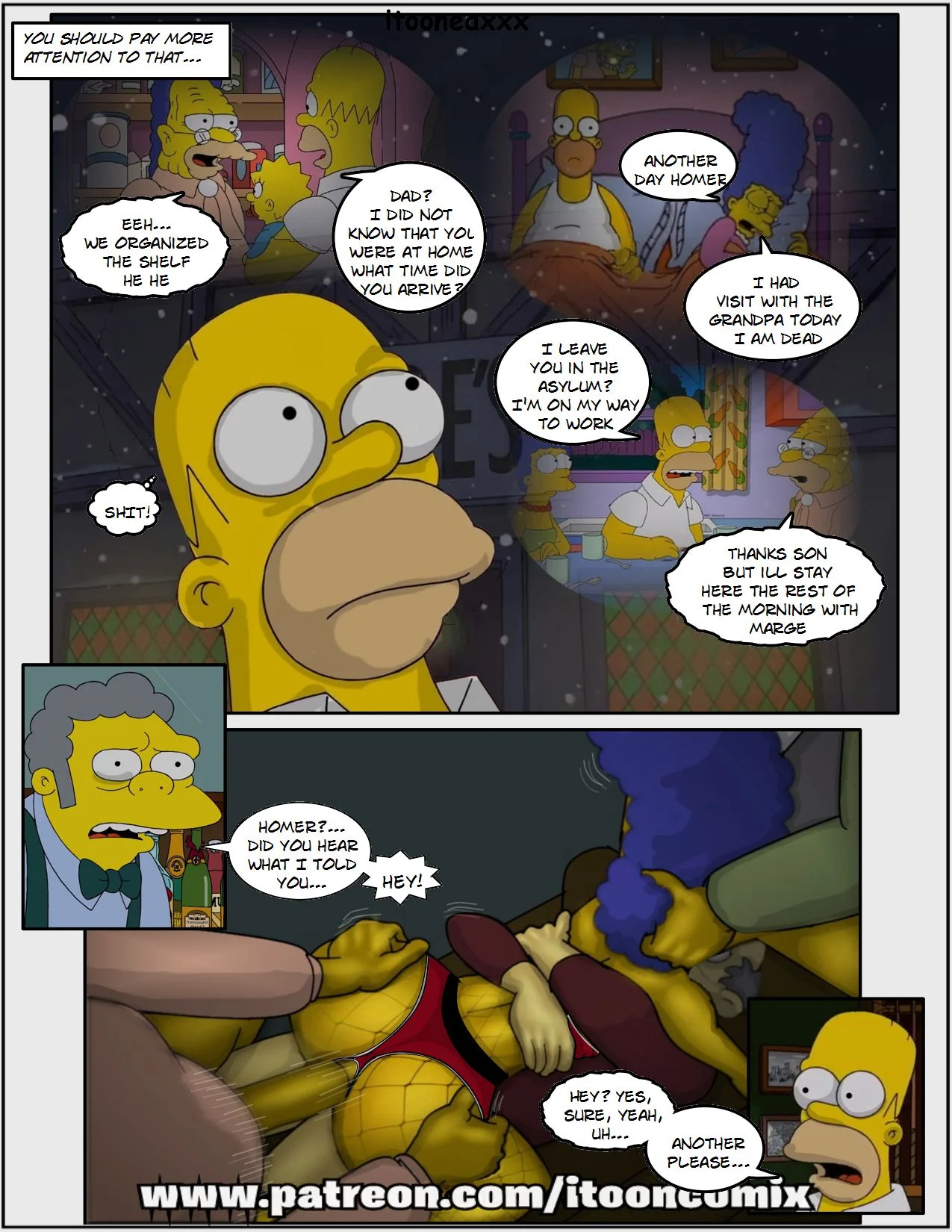 The Simpsons Porn Comics Series - 11.4 . Navidad 4 - Eng - Page 39