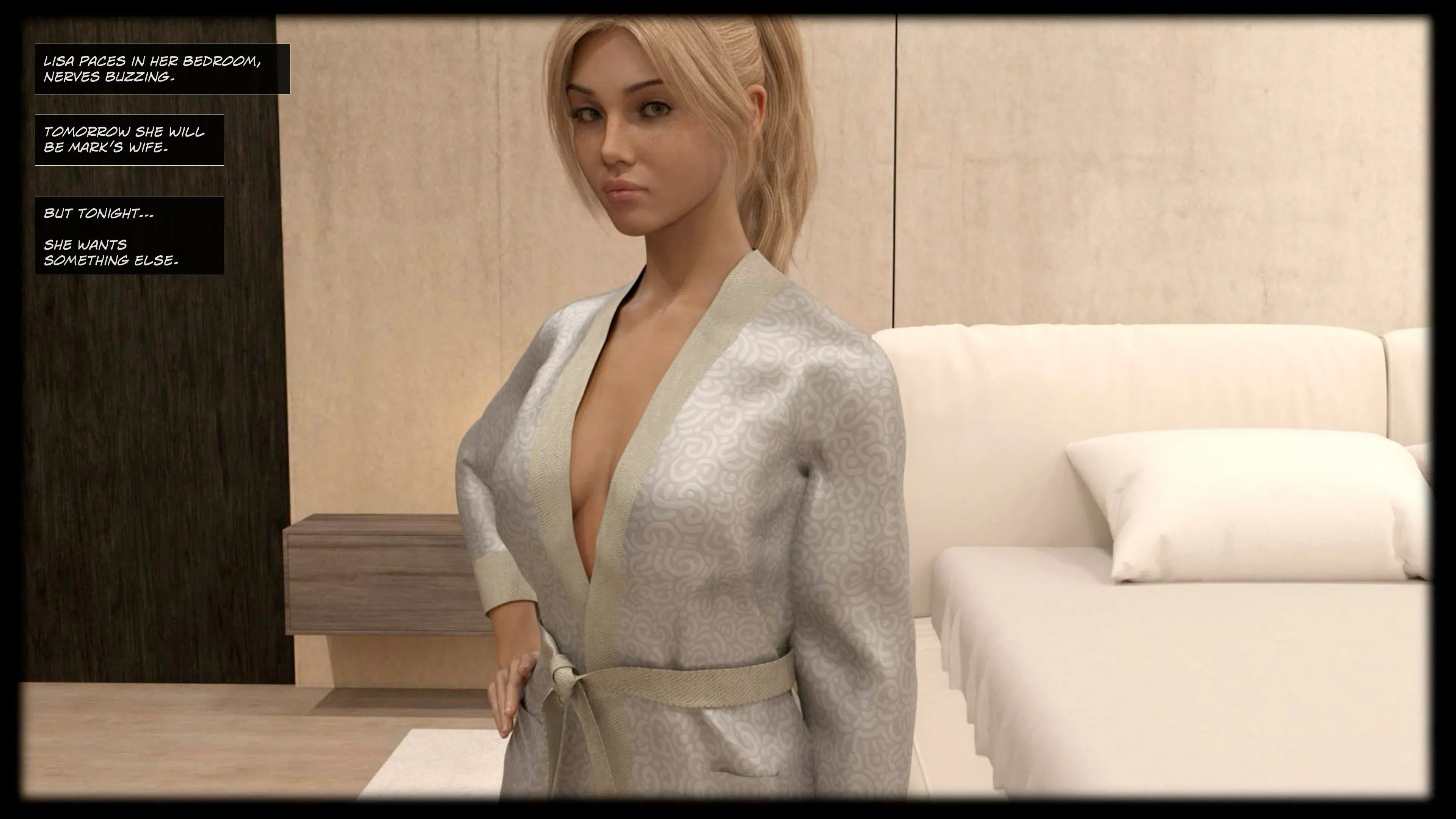 Mischievous [Sexy3DComics] - 6 . Mischievous - Lisa's Big Night - Page 7