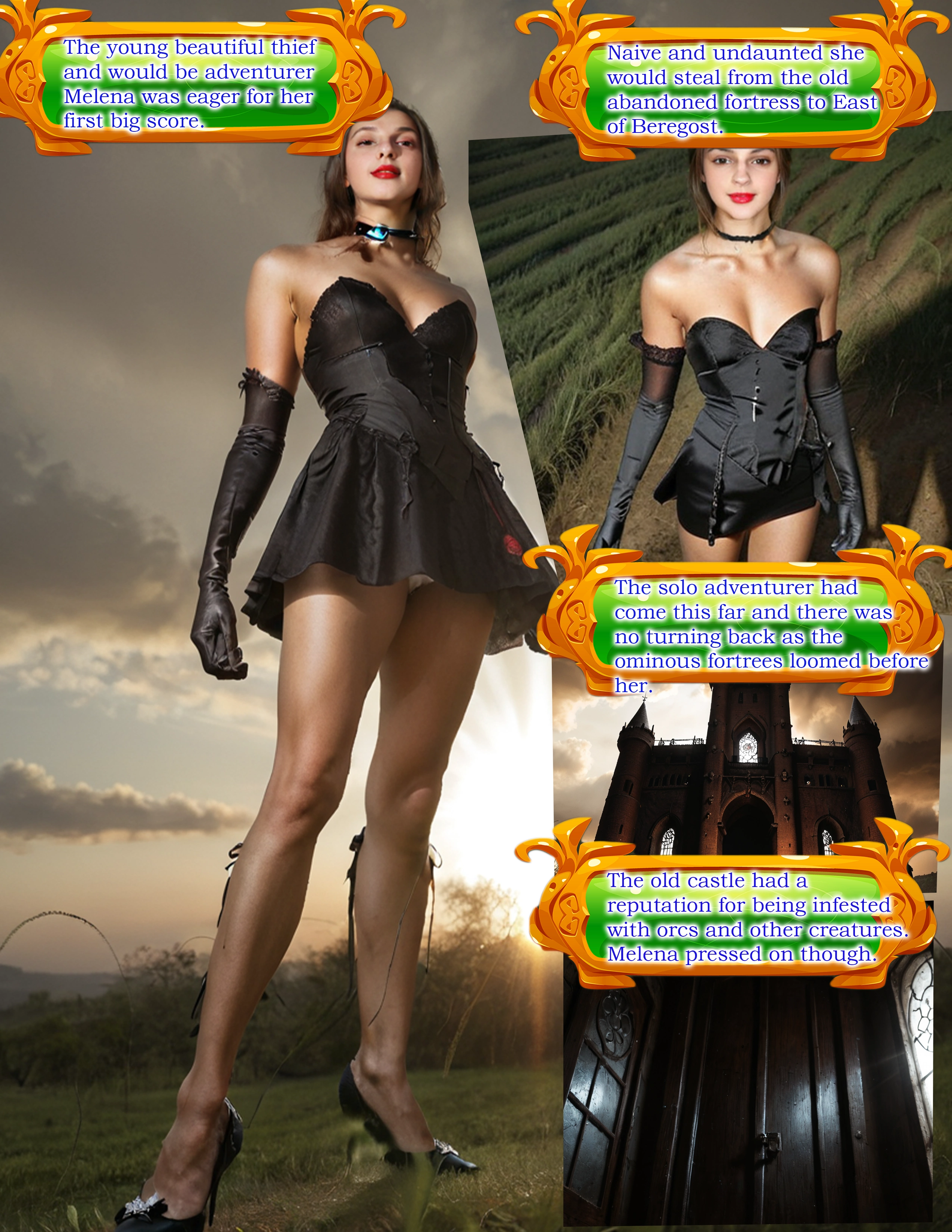 Dungeons and Heroines, Melena’s Malicious End – AI generated - Dungeons and Heroines, Melena's Malicious End - Page 17