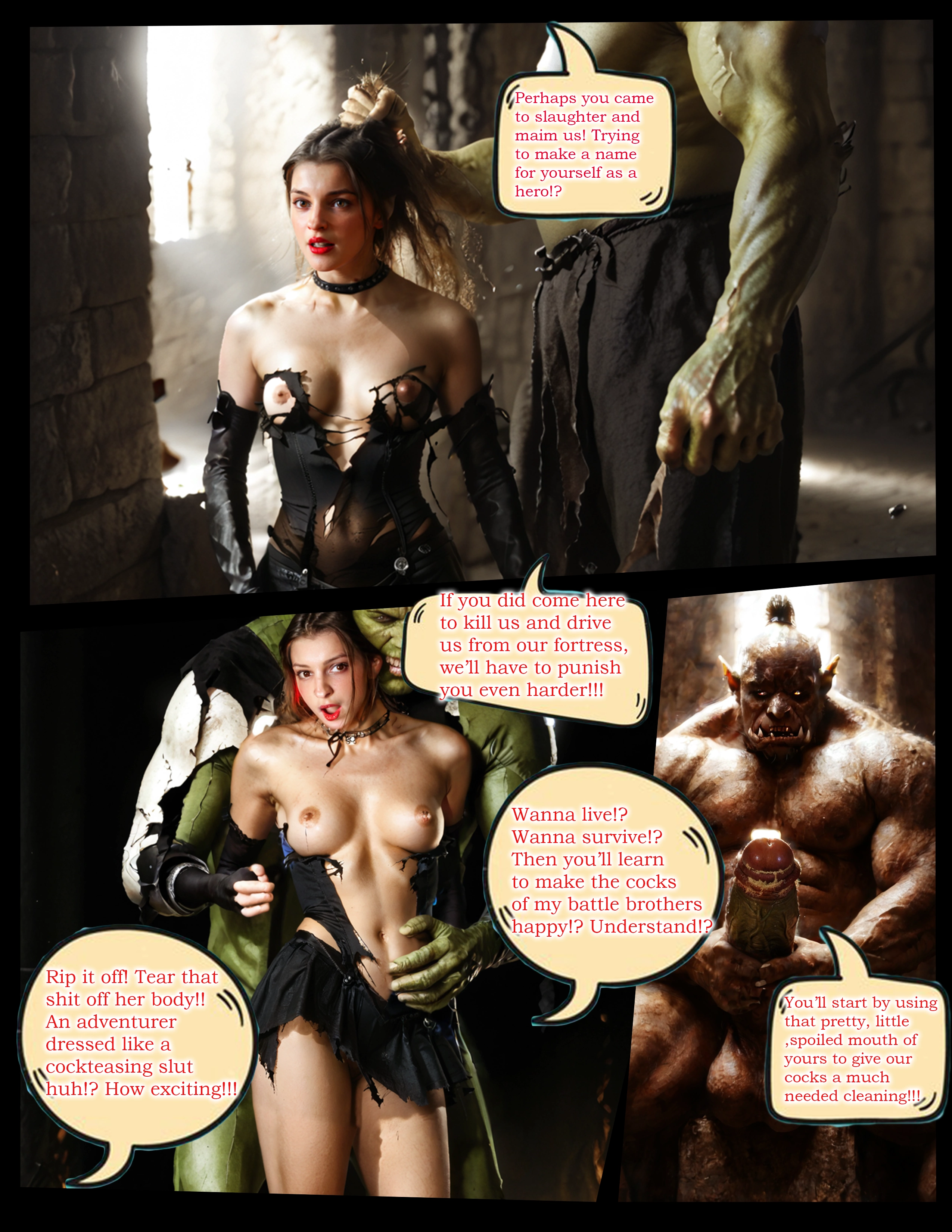 Dungeons and Heroines, Melena’s Malicious End – AI generated - Dungeons and Heroines, Melena's Malicious End - Page 19