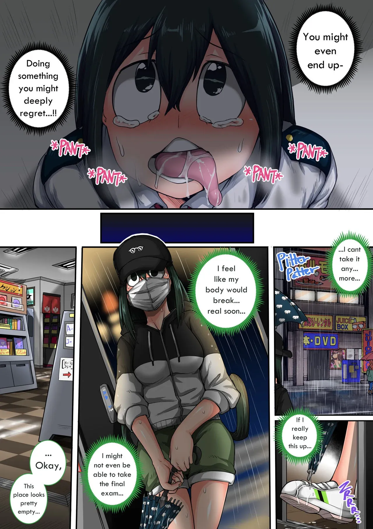 My Harem Academia (Boku No Hero Academia) - 6 . My Harem Academia - The Frog Girl With Animal Instincts - Chapter 6 - Page 11