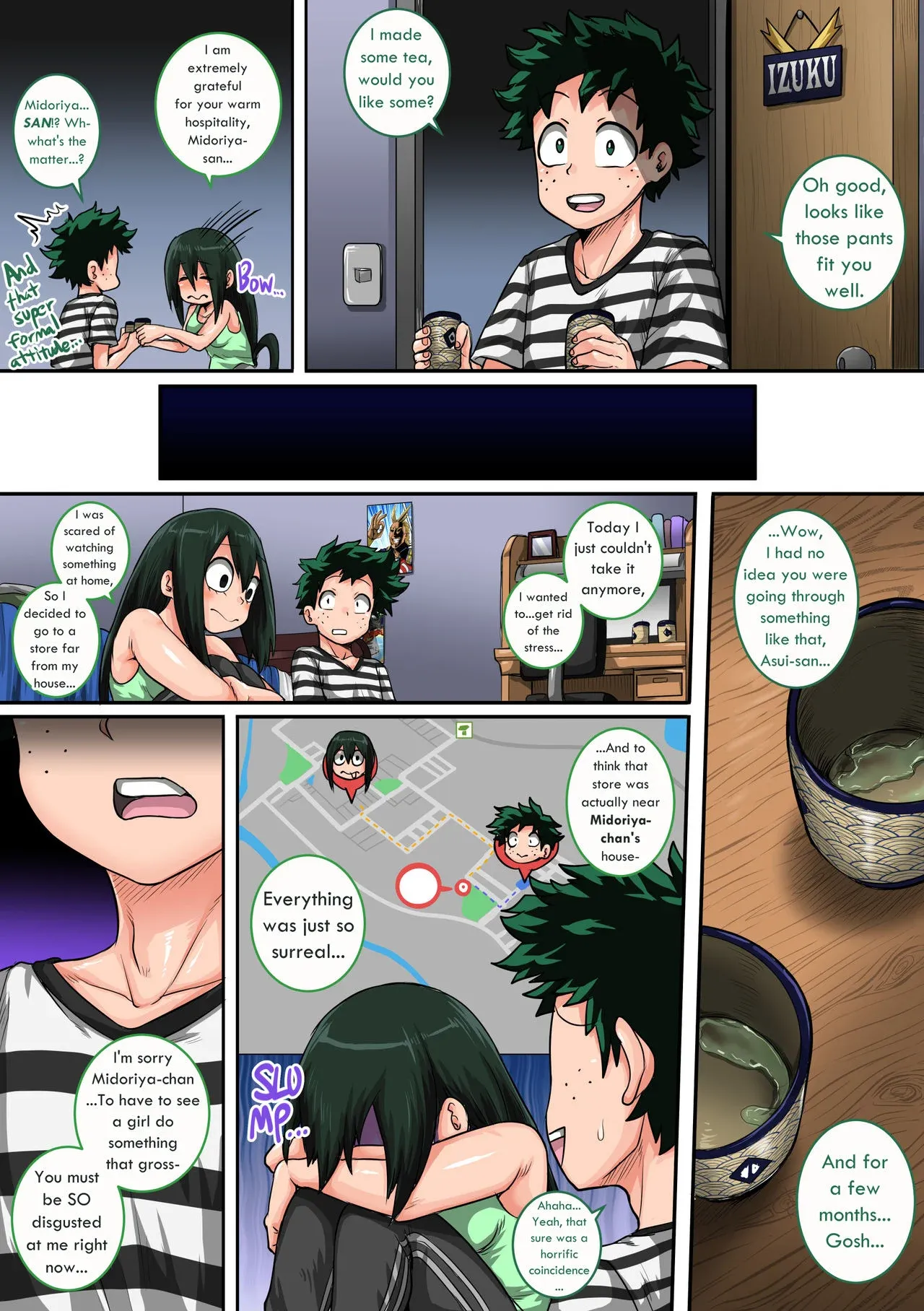 My Harem Academia (Boku No Hero Academia) - 6 . My Harem Academia - The Frog Girl With Animal Instincts - Chapter 6 - Page 20