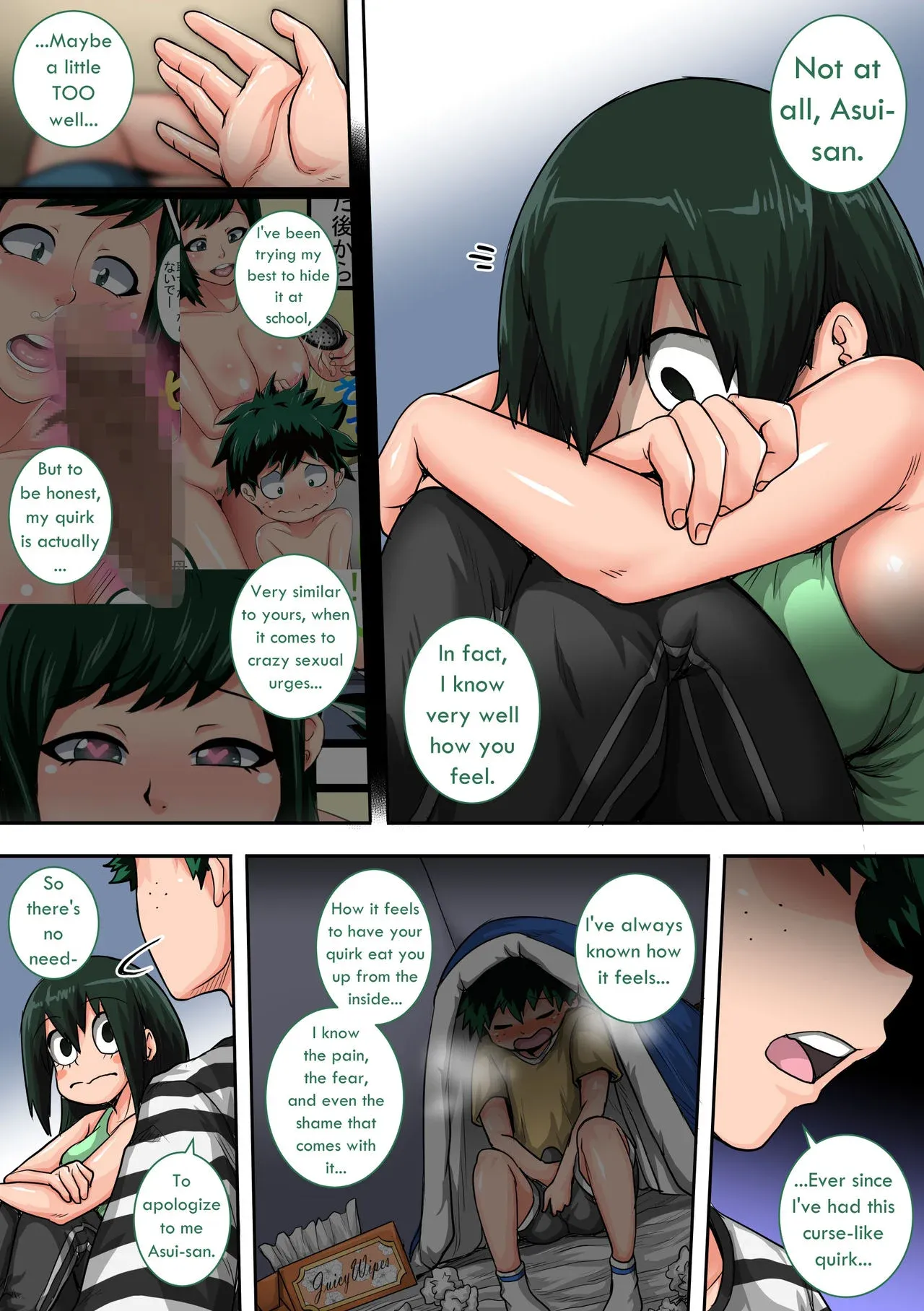 My Harem Academia (Boku No Hero Academia) - 6 . My Harem Academia - The Frog Girl With Animal Instincts - Chapter 6 - Page 21