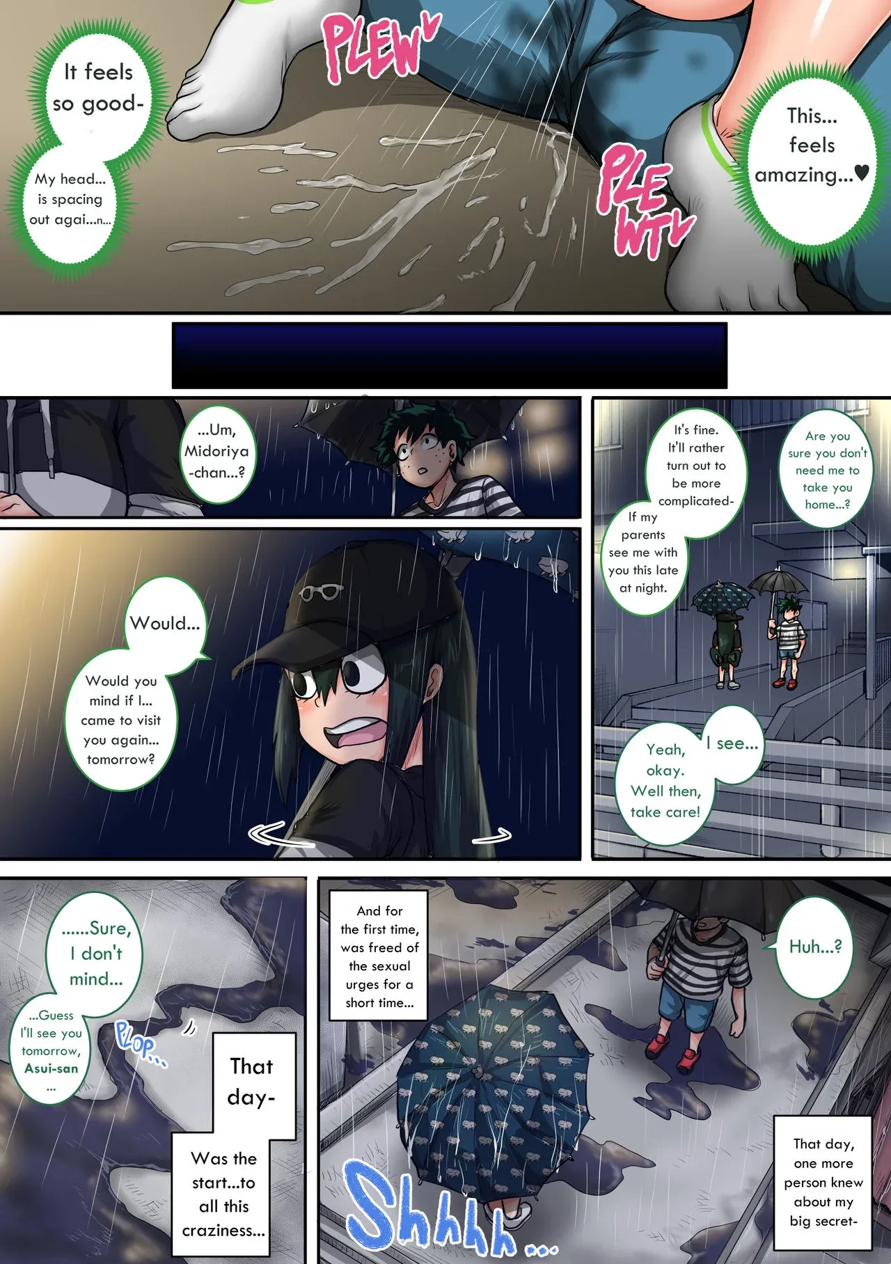 My Harem Academia (Boku No Hero Academia) - 6 . My Harem Academia - The Frog Girl With Animal Instincts - Chapter 6 - Page 28