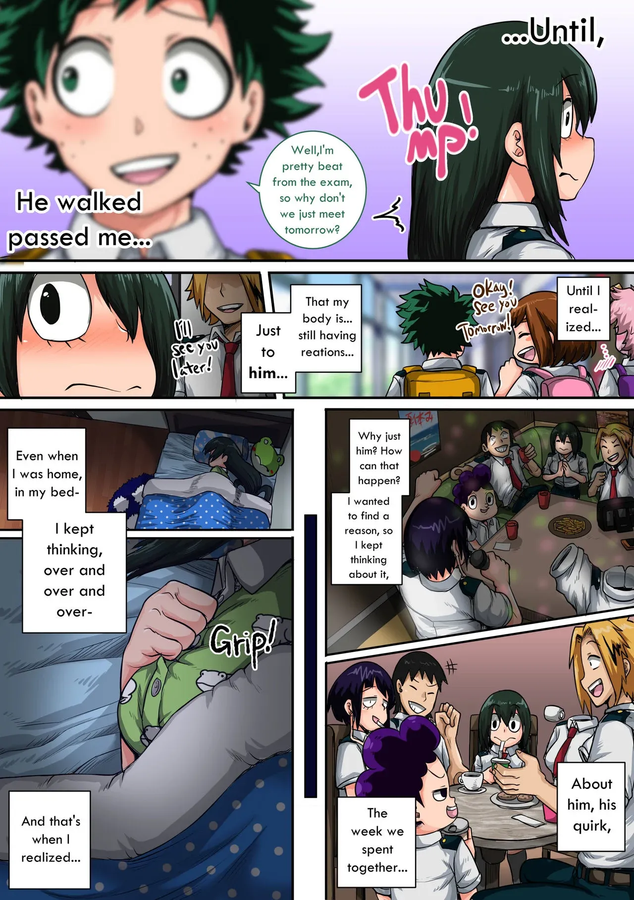My Harem Academia (Boku No Hero Academia) - 6 . My Harem Academia - The Frog Girl With Animal Instincts - Chapter 6 - Page 66