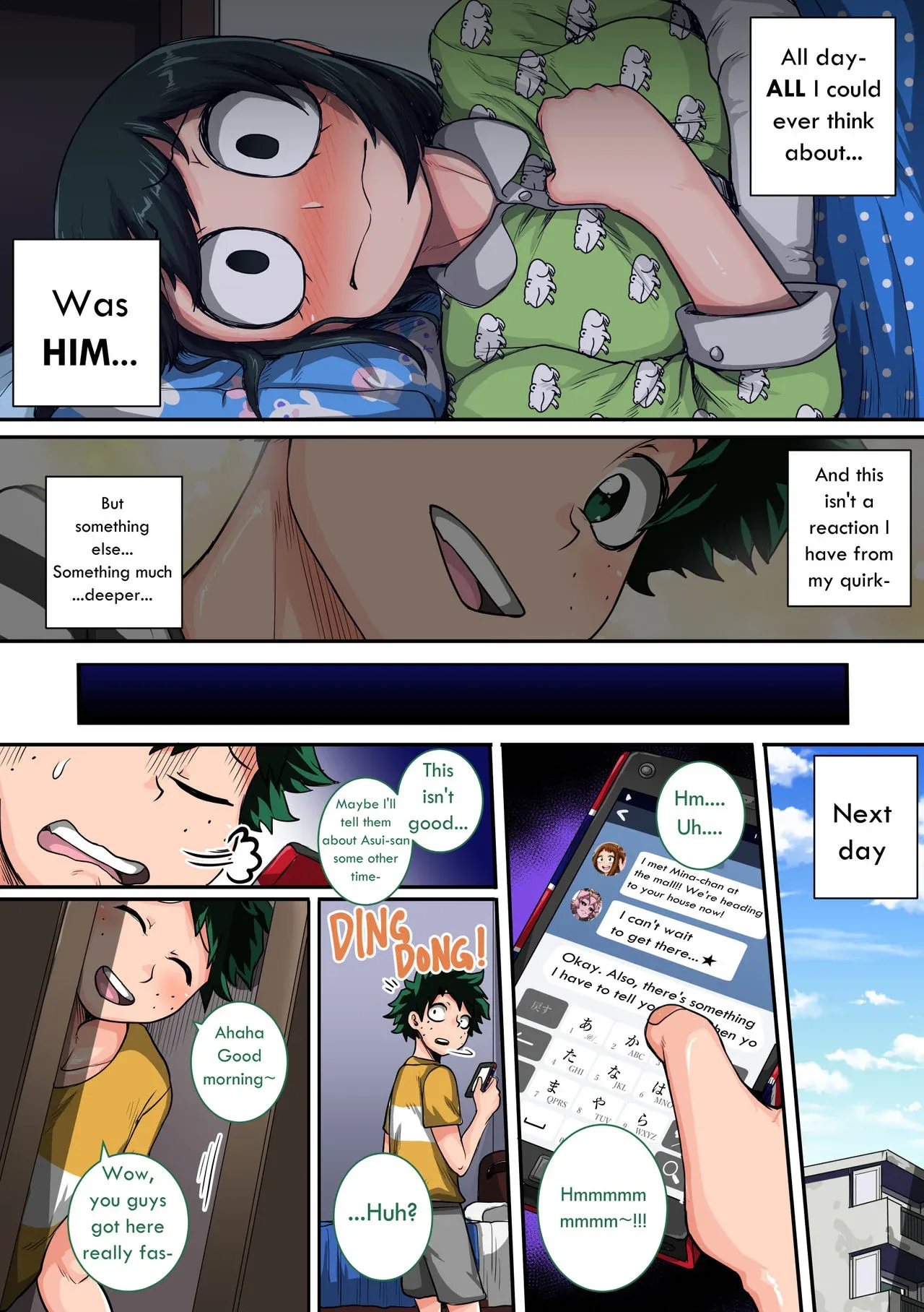 My Harem Academia (Boku No Hero Academia) - 6 . My Harem Academia - The Frog Girl With Animal Instincts - Chapter 6 - Page 67