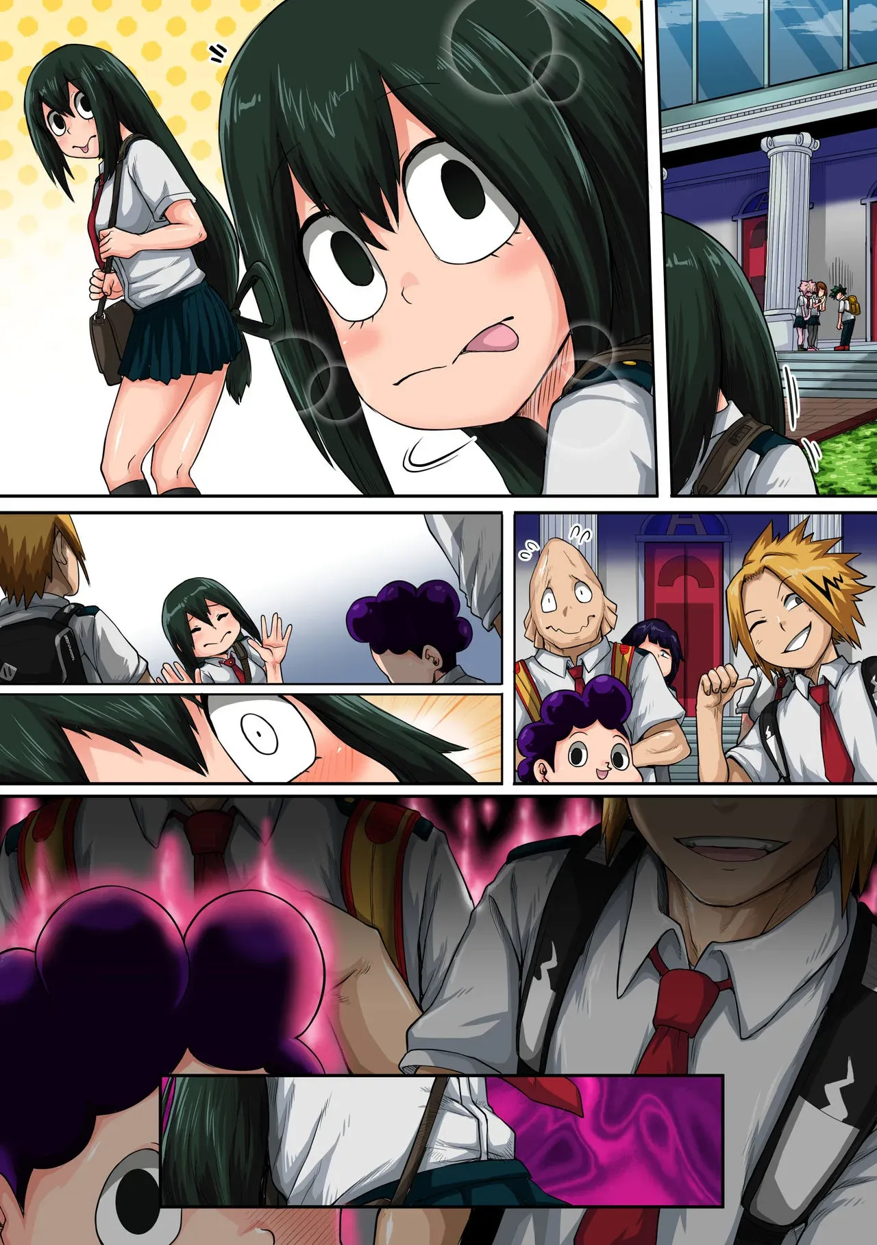 My Harem Academia (Boku No Hero Academia) - 6 . My Harem Academia - The Frog Girl With Animal Instincts - Chapter 6 - Page 88
