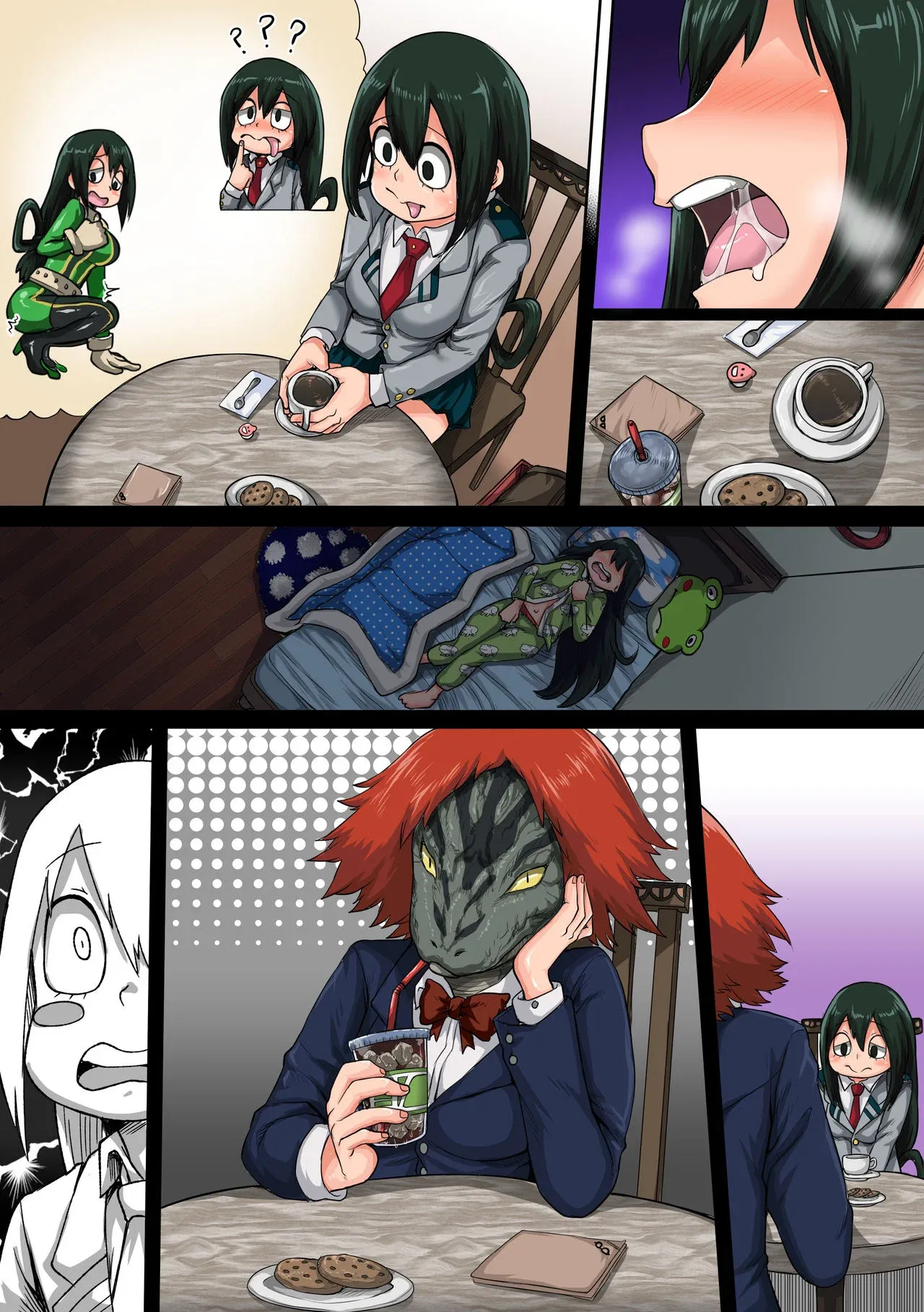 My Harem Academia (Boku No Hero Academia) - 6 . My Harem Academia - The Frog Girl With Animal Instincts - Chapter 6 - Page 90