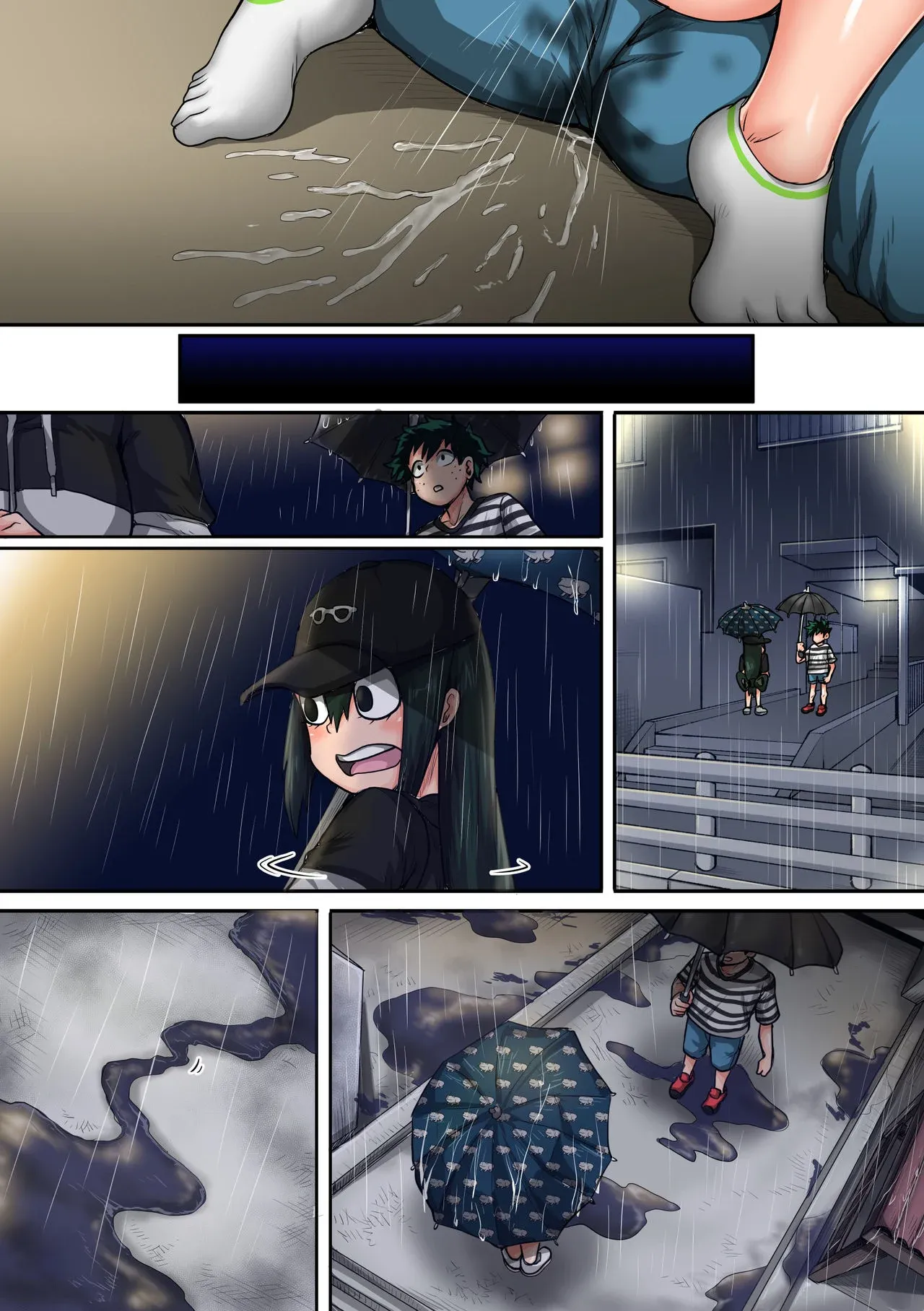 My Harem Academia (Boku No Hero Academia) - 6 . My Harem Academia - The Frog Girl With Animal Instincts - Chapter 6 - Page 110