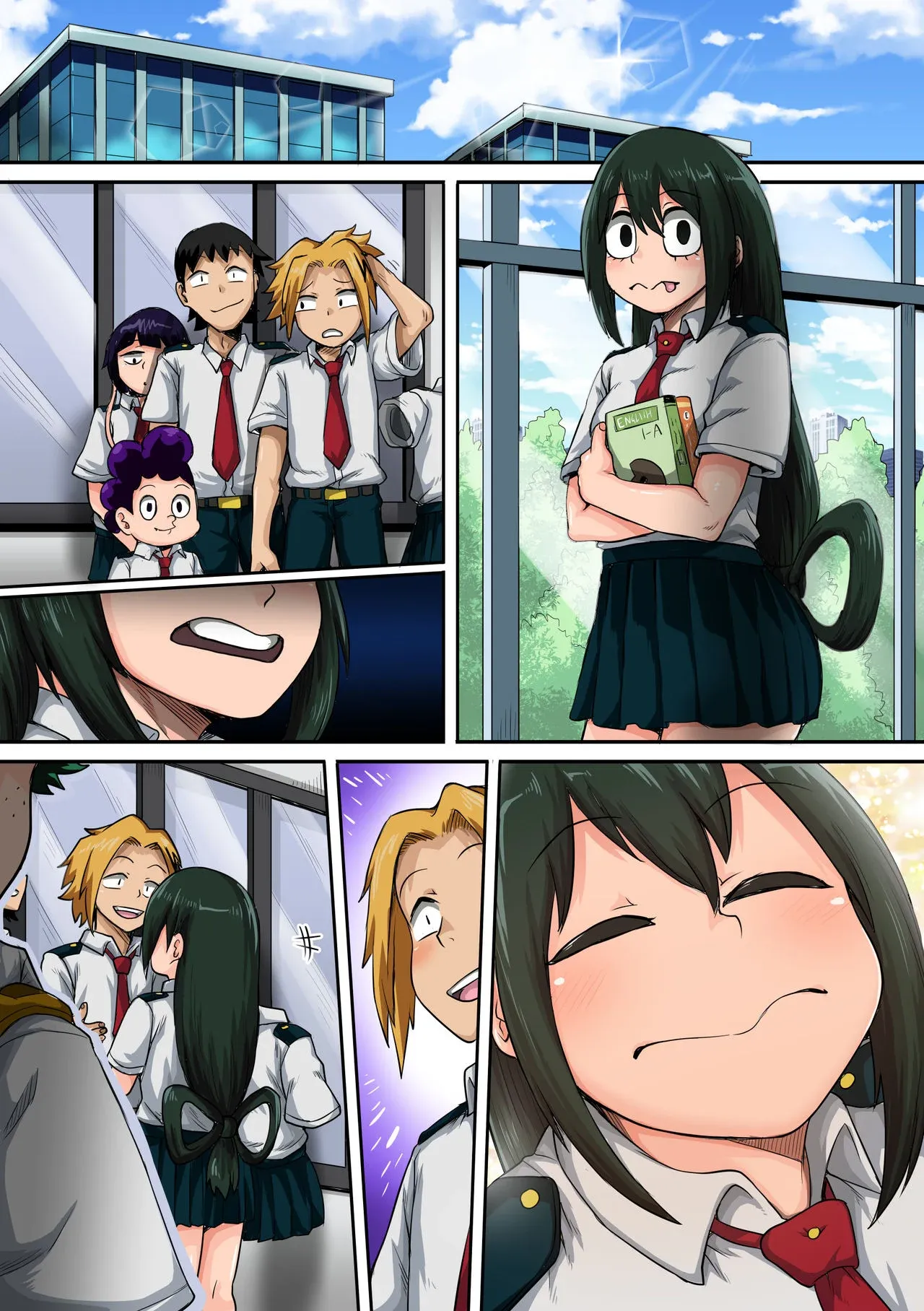 My Harem Academia (Boku No Hero Academia) - 6 . My Harem Academia - The Frog Girl With Animal Instincts - Chapter 6 - Page 147