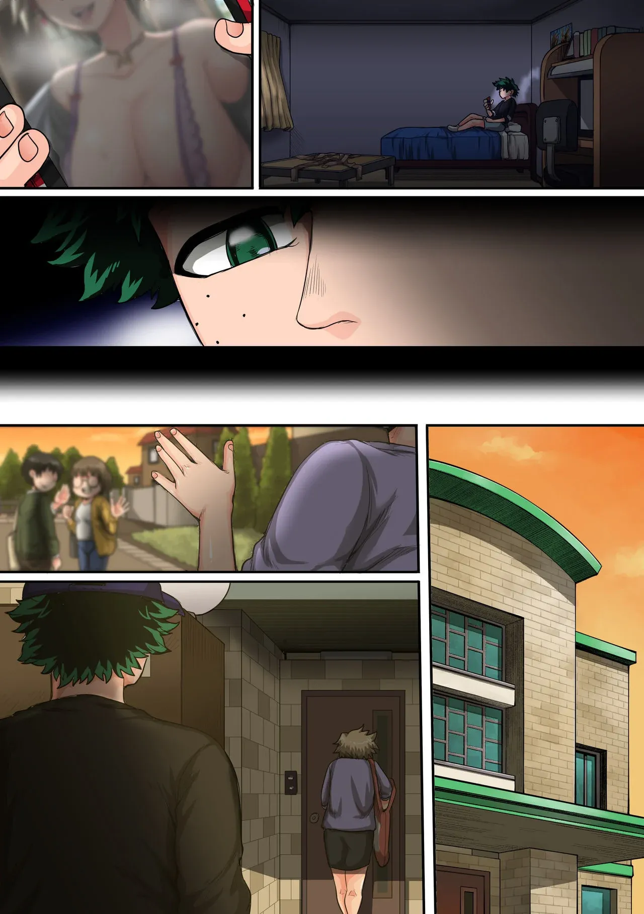 My Harem Academia (Boku No Hero Academia) - 6 . My Harem Academia - The Frog Girl With Animal Instincts - Chapter 6 - Page 161