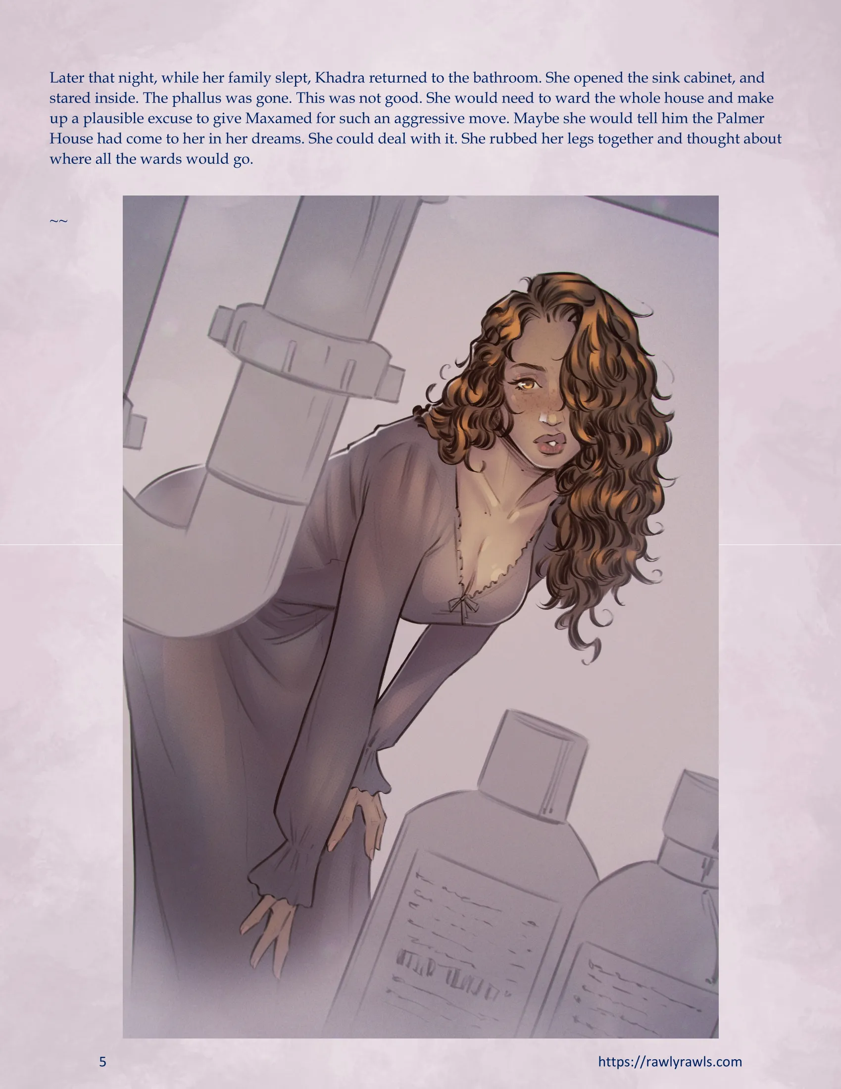 The Haunting Of Palmer Mansion [RawlyRawls] - 8.1 . The Haunting Of Palmer Mansion - Chapter 8 Part 1 [TenderMindd ]v2 - Page 5