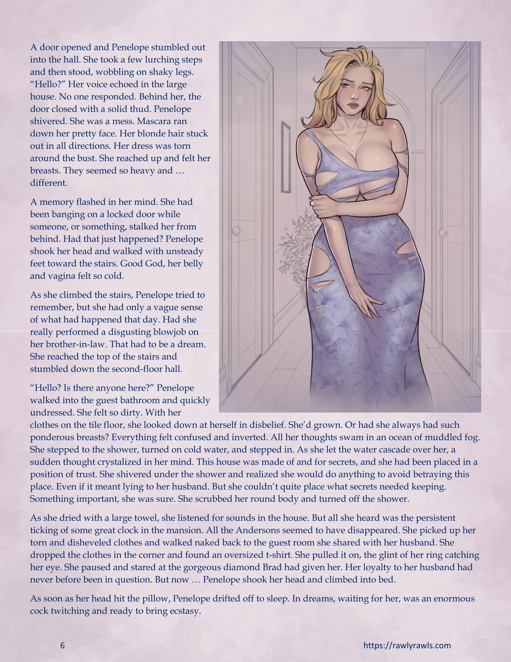 The Haunting Of Palmer Mansion [RawlyRawls] - 8.1 . The Haunting Of Palmer Mansion - Chapter 8 Part 1 [TenderMindd ]v2 - Page 6