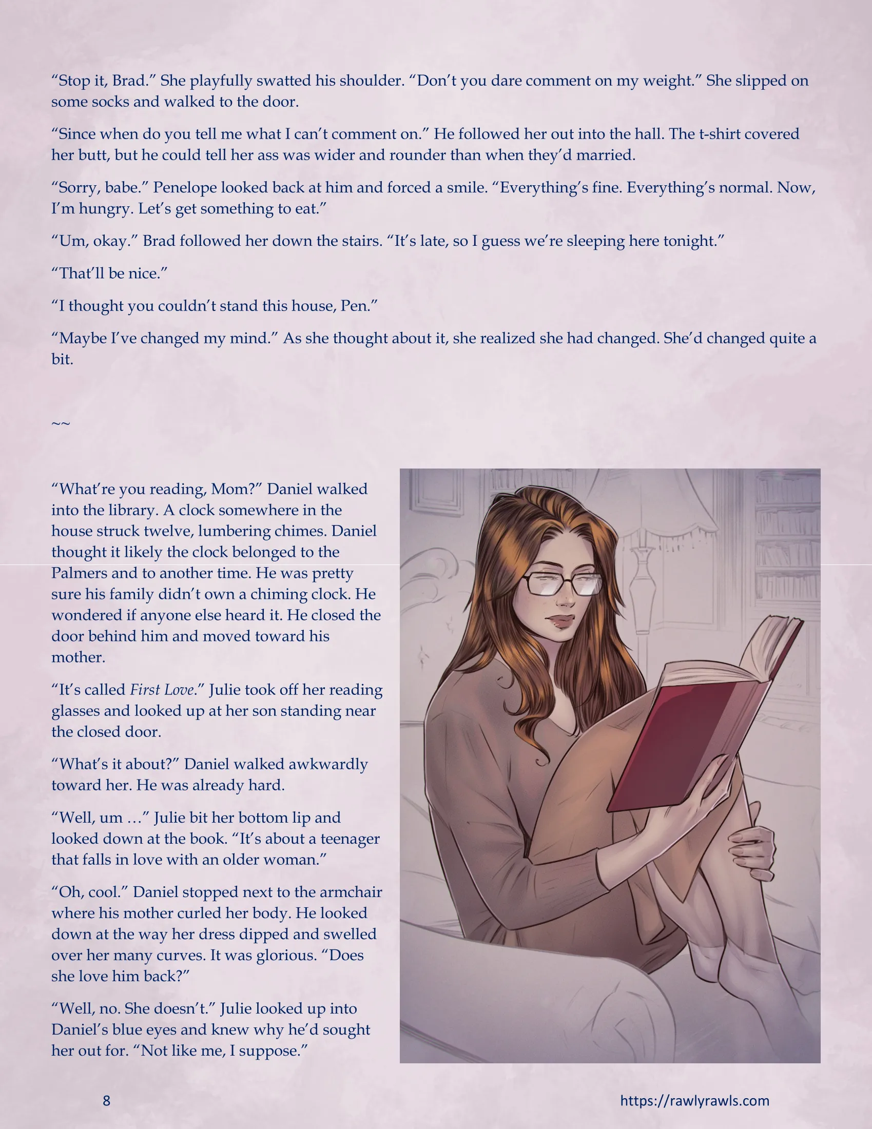 The Haunting Of Palmer Mansion [RawlyRawls] - 8.1 . The Haunting Of Palmer Mansion - Chapter 8 Part 1 [TenderMindd ]v2 - Page 8